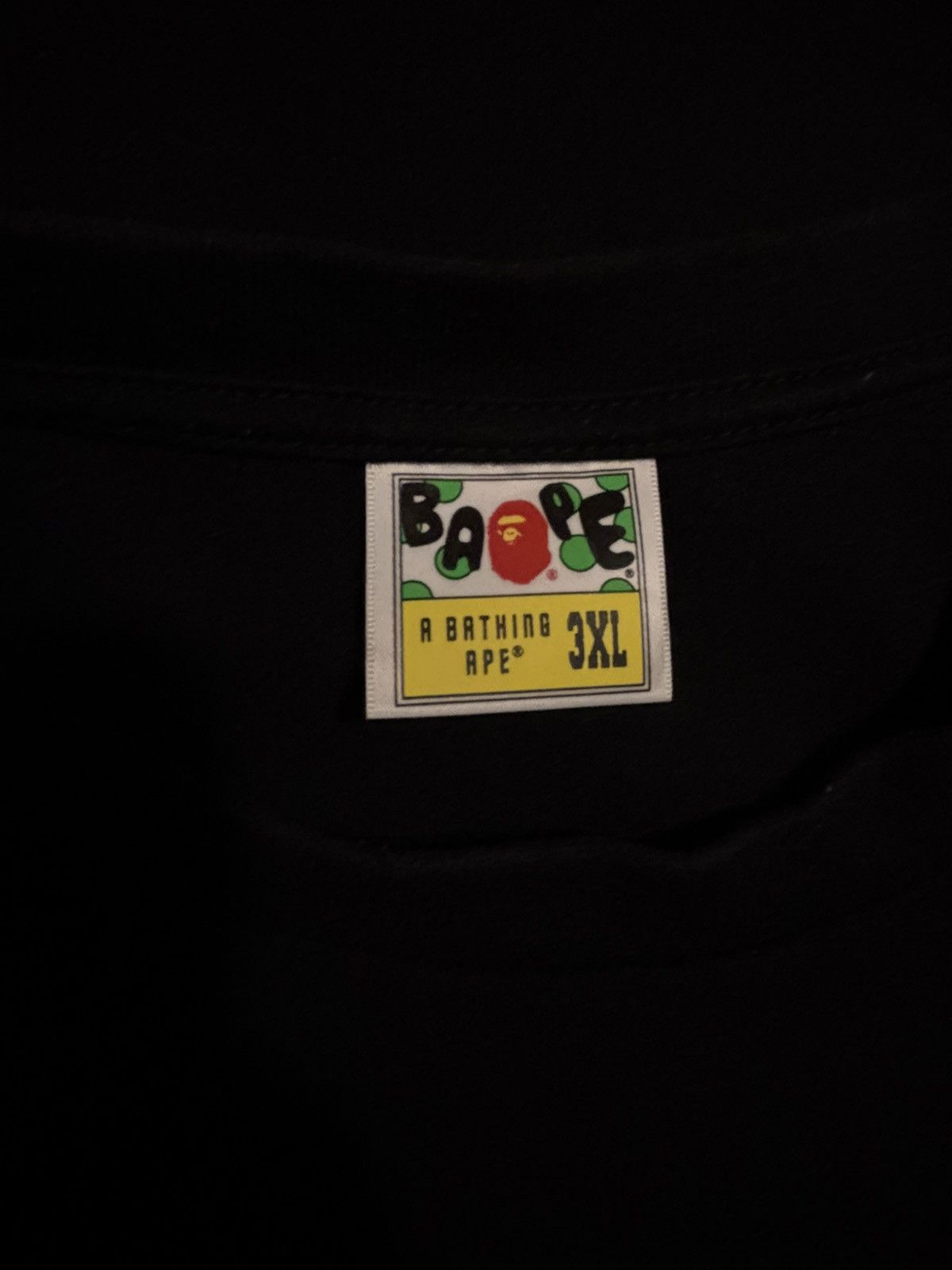 Bape BAPE Rainbow Busy Works Tee Black Size US XXL / EU 58 / 5 - 5 Thumbnail