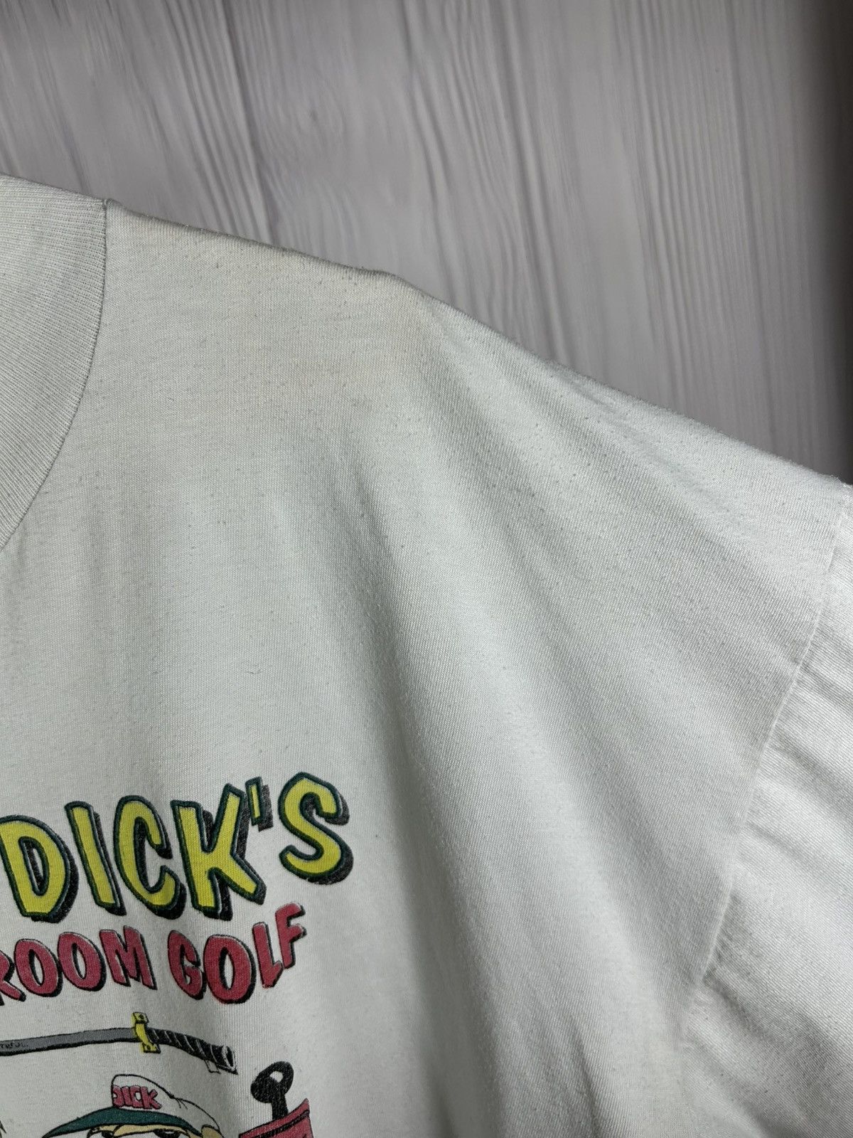 Vintage 90s Swingin Dicks Bedroom Golf Rules Sex Tee XXX Parody Size US XXL / EU 58 / 5 - 11 Thumbnail