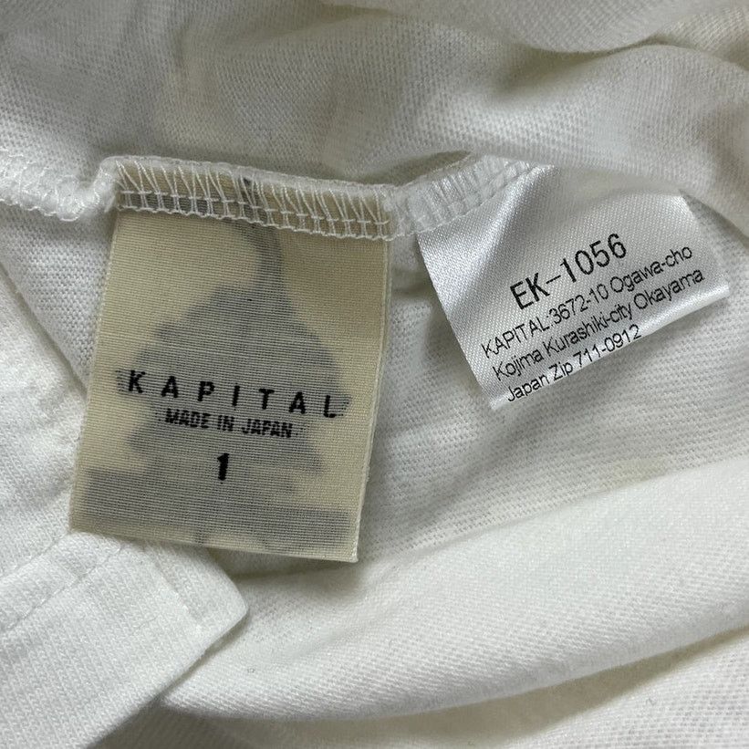 Kapital Kapital 3 Flags Jersey Tee Shirt Size Small Size US S / EU 44-46 / 1 - 5 Thumbnail