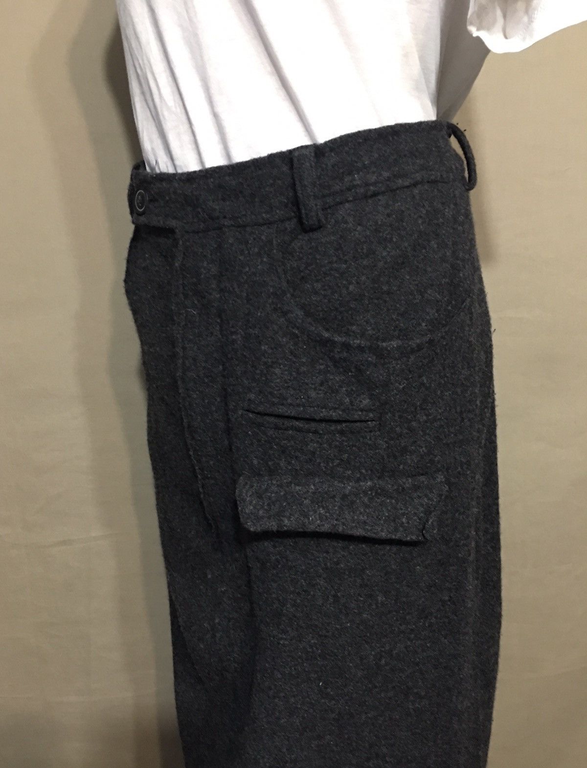 Rundholz RUNDHOLZ Black Label Grey Wool Designer Skirt S Size 26" / US 2 / IT 38 - 4 Thumbnail