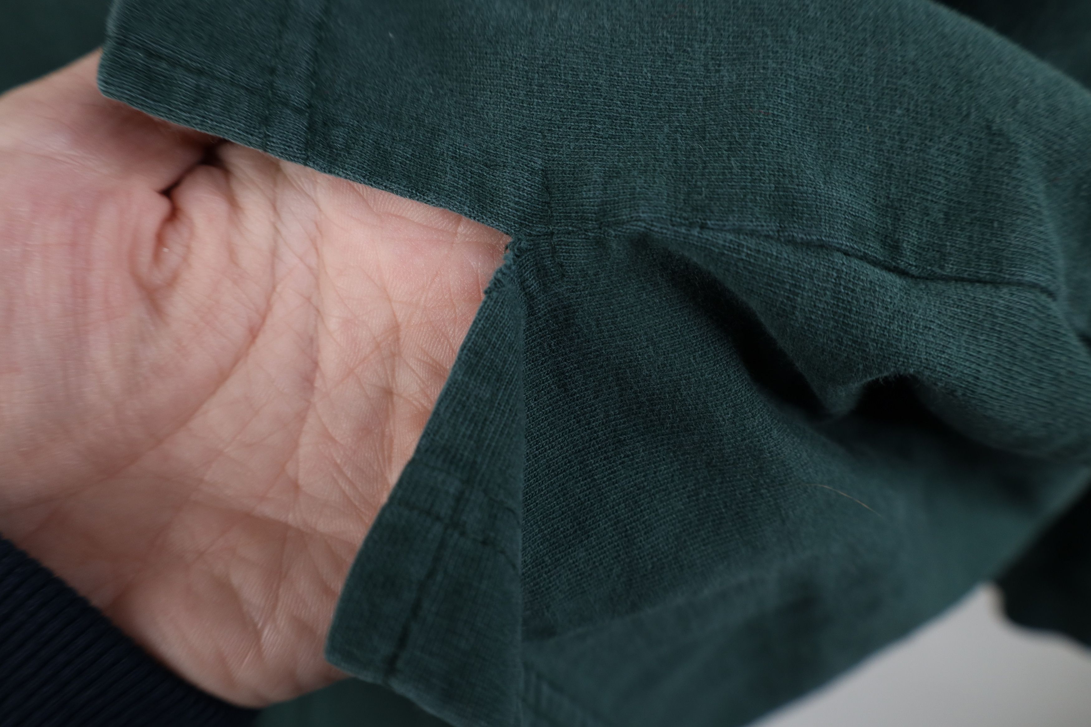 Vintage Vintage 90s Streetwear Long Sleeve Henley T-Shirt Green Size US XL / EU 56 / 4 - 10 Thumbnail