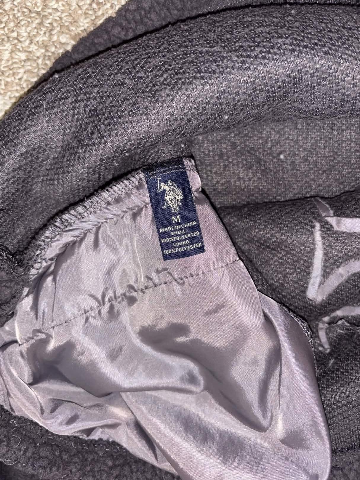 U.S. Polo Assn. 00s U.S. Polo Assn. Sherpa Quarter Zip Jacket Size M / US 6-8 / IT 42-44 - 7 Thumbnail