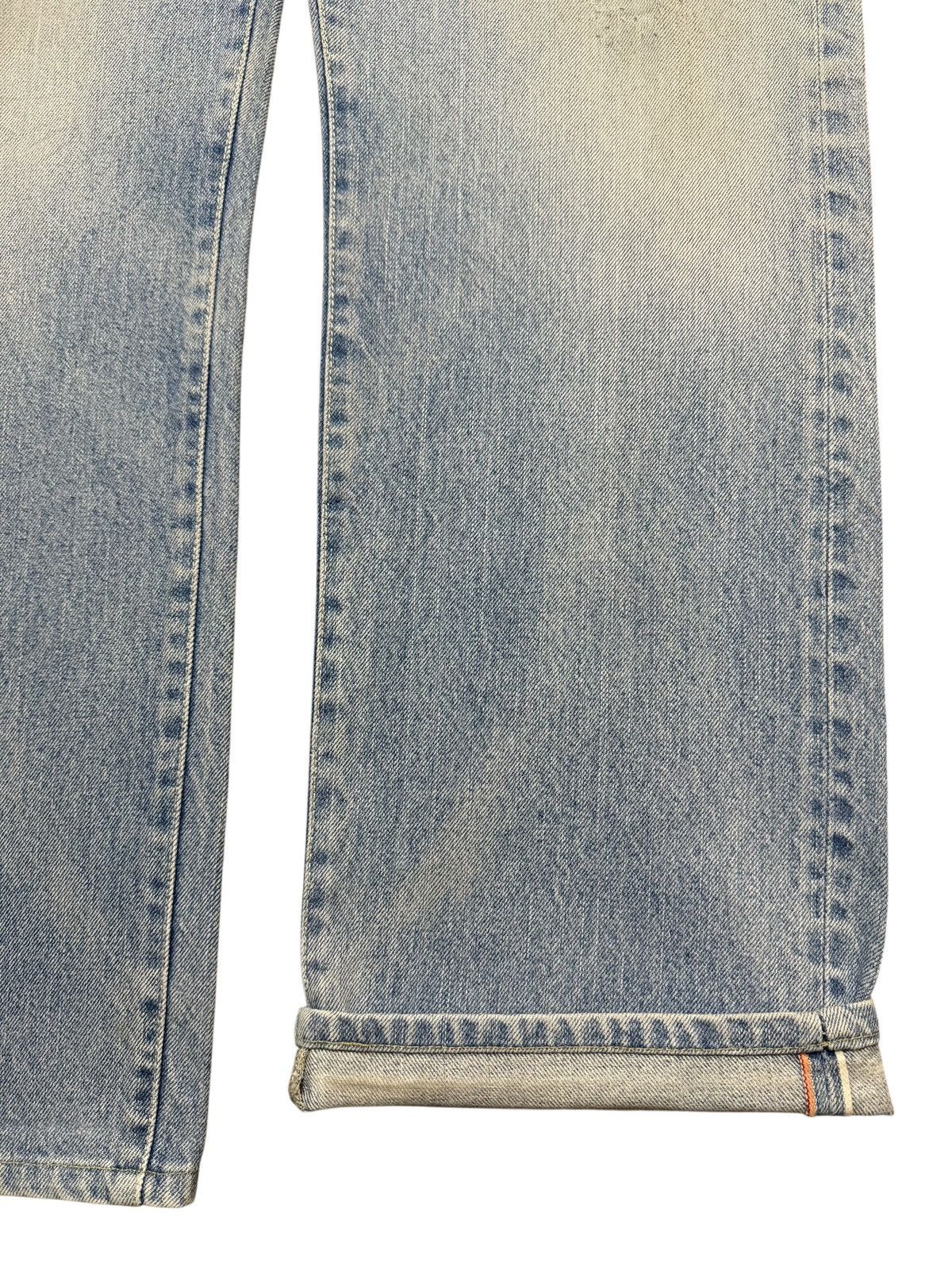 Evisu Vintage 90s Evisu Genes Selvedge Seagull Painted Wide Leg Size US 32 / EU 48 - 6 Thumbnail