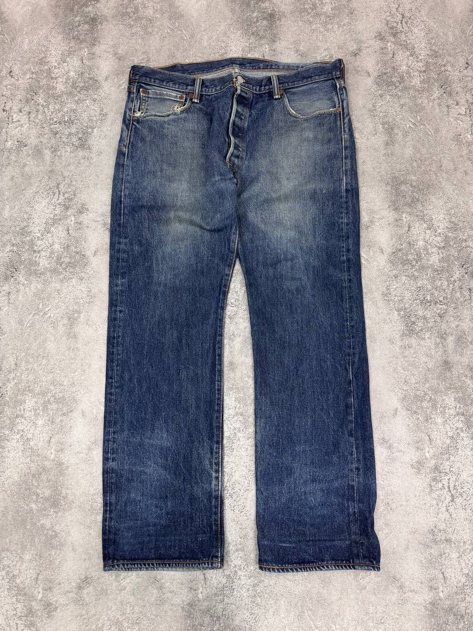 Levi's Levis 501 Vintage Blue Denim Pants Jeans Size US 36 / EU 52 - 2 Thumbnail