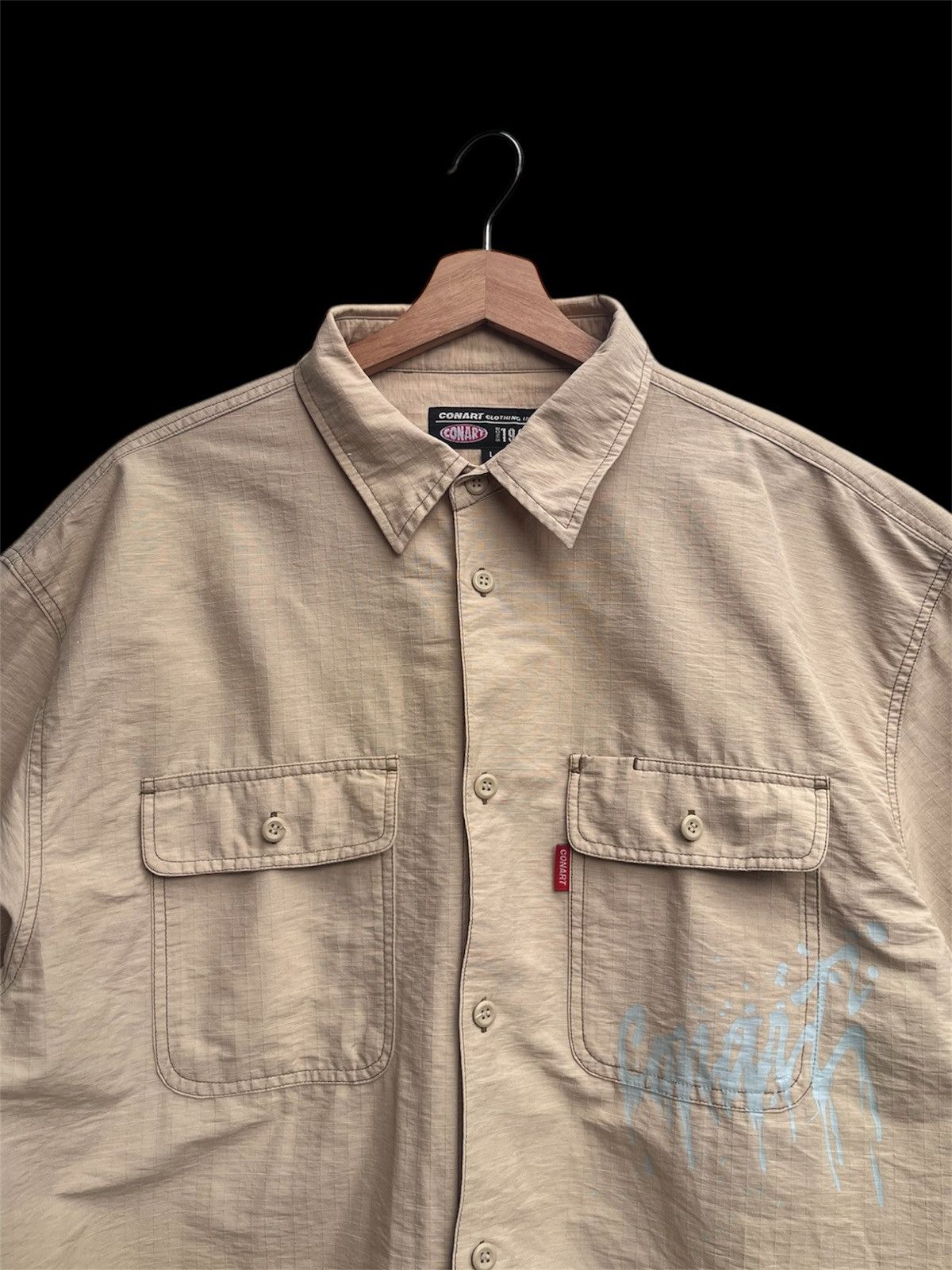 Rap Tees Vintage Conart Short Sleeve Button Ups Shirt Size US L / EU 52-54 / 3 - 3 Thumbnail