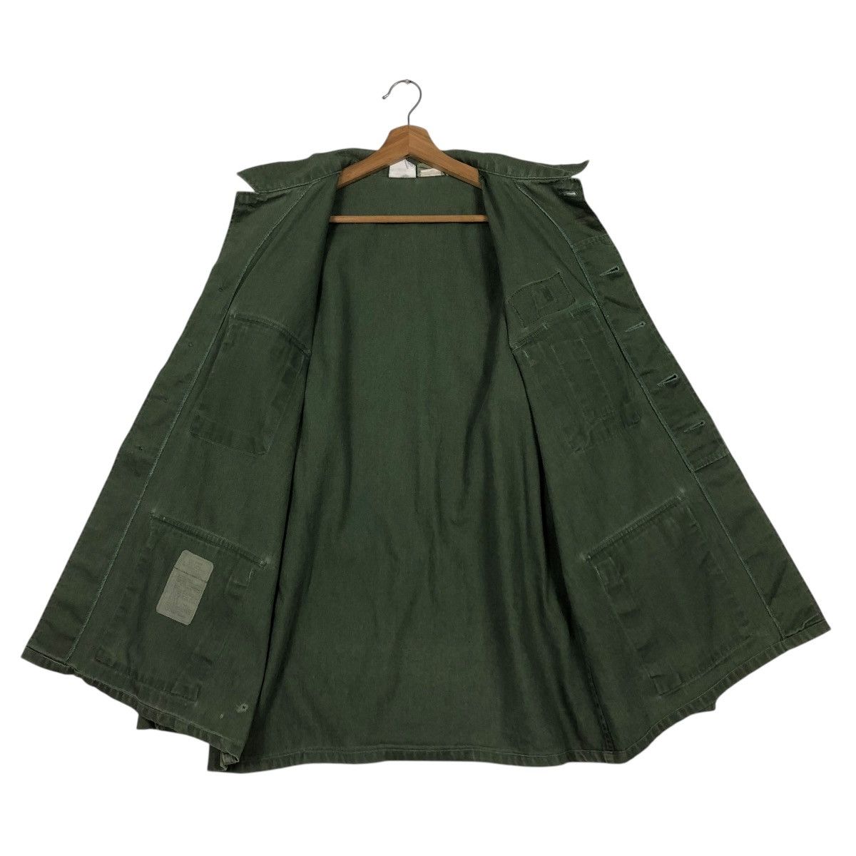 Vintage 🔥VINTAGE CHORE MILITARY JACKET USN PROPPER OG-07 DESIGN Size US M / EU 48-50 / 2 - 15 Thumbnail