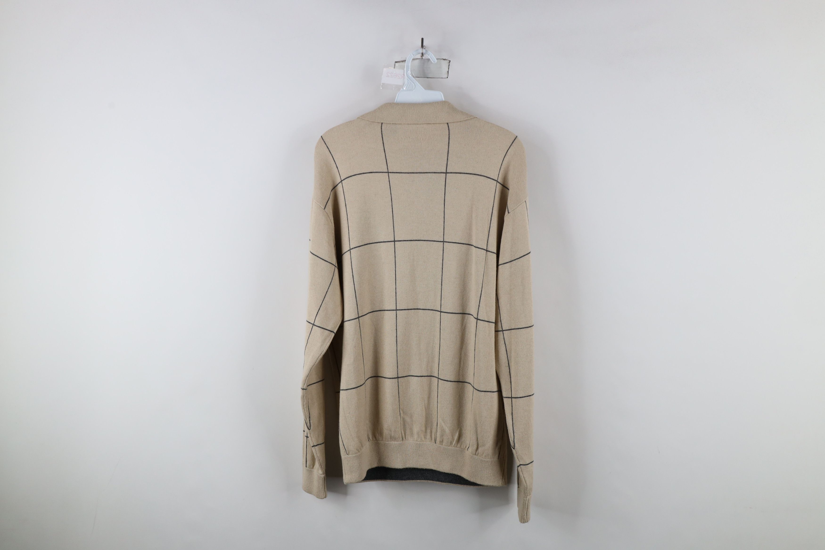 Vintage Vintage 90s Streetwear Cashmere Blend Knit Collared Sweater Size US M / EU 48-50 / 2 - 9 Thumbnail