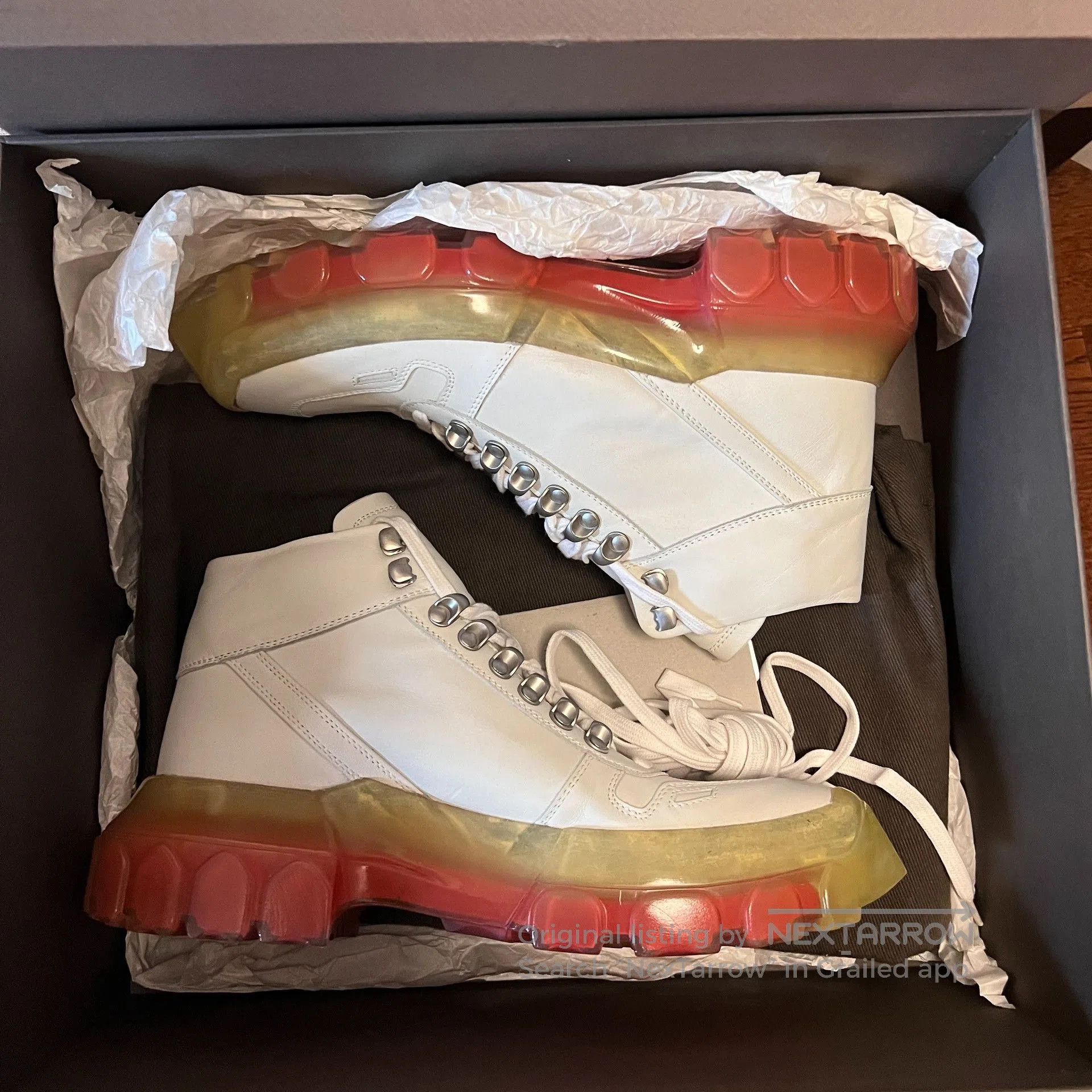 Rick Owens Rick Owens Mainline Leather Rainbow Boots. Size US 8 / EU 41 - 1 Thumbnail
