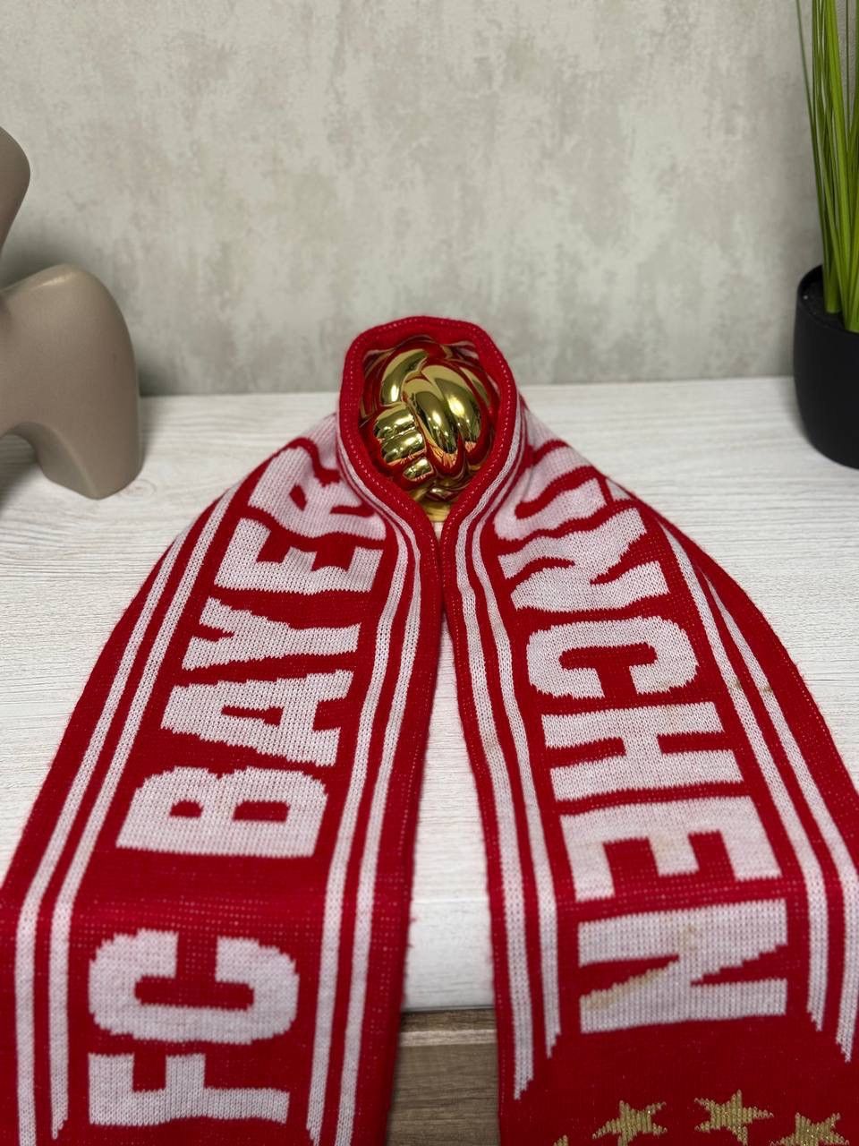Issey Miyake VTG Scarf FC Bayern Munchen Football Fun Ultrass Hype Trend Size ONE SIZE - 5 Thumbnail