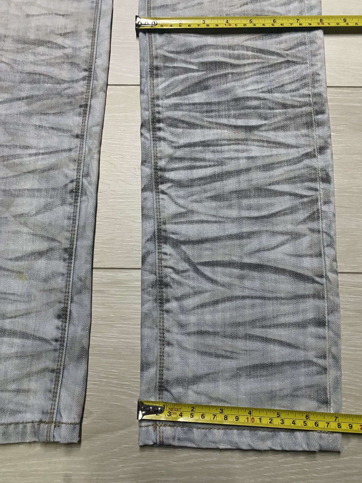 semanticdesign SemanticDesign Grey Denim Jeans Archive Style Y2K Size US 29 - 19 Thumbnail