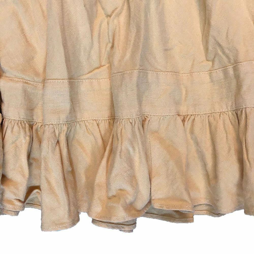 Designer Pre Owned Yellow Skirt L Size 36" / US 14 / IT 50 - 3 Thumbnail