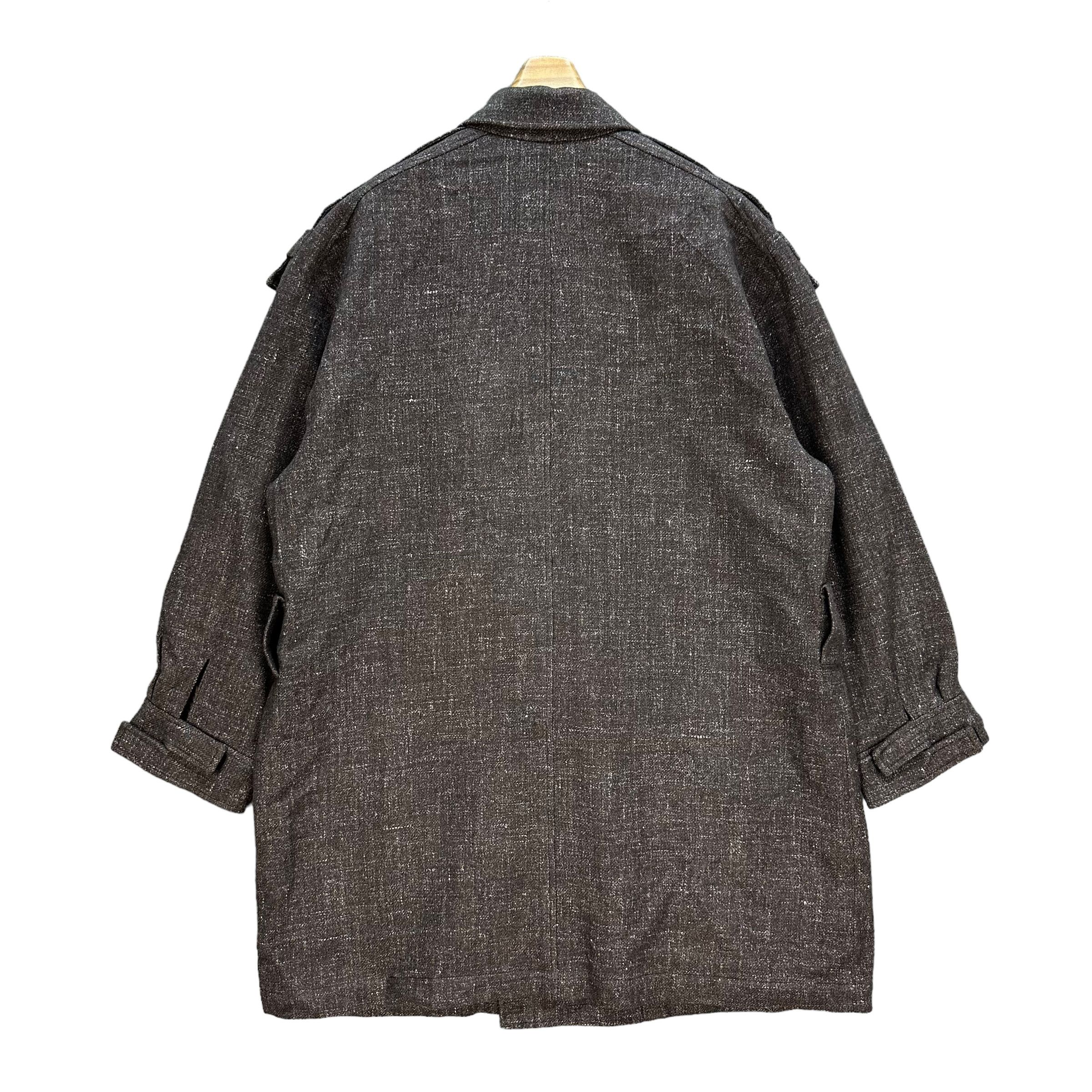 Japanese Brand PACO ROBANNE PARIS Asymmetrical Wool Overcoat #A17-0412 Size US M / EU 48-50 / 2 - 13 Thumbnail