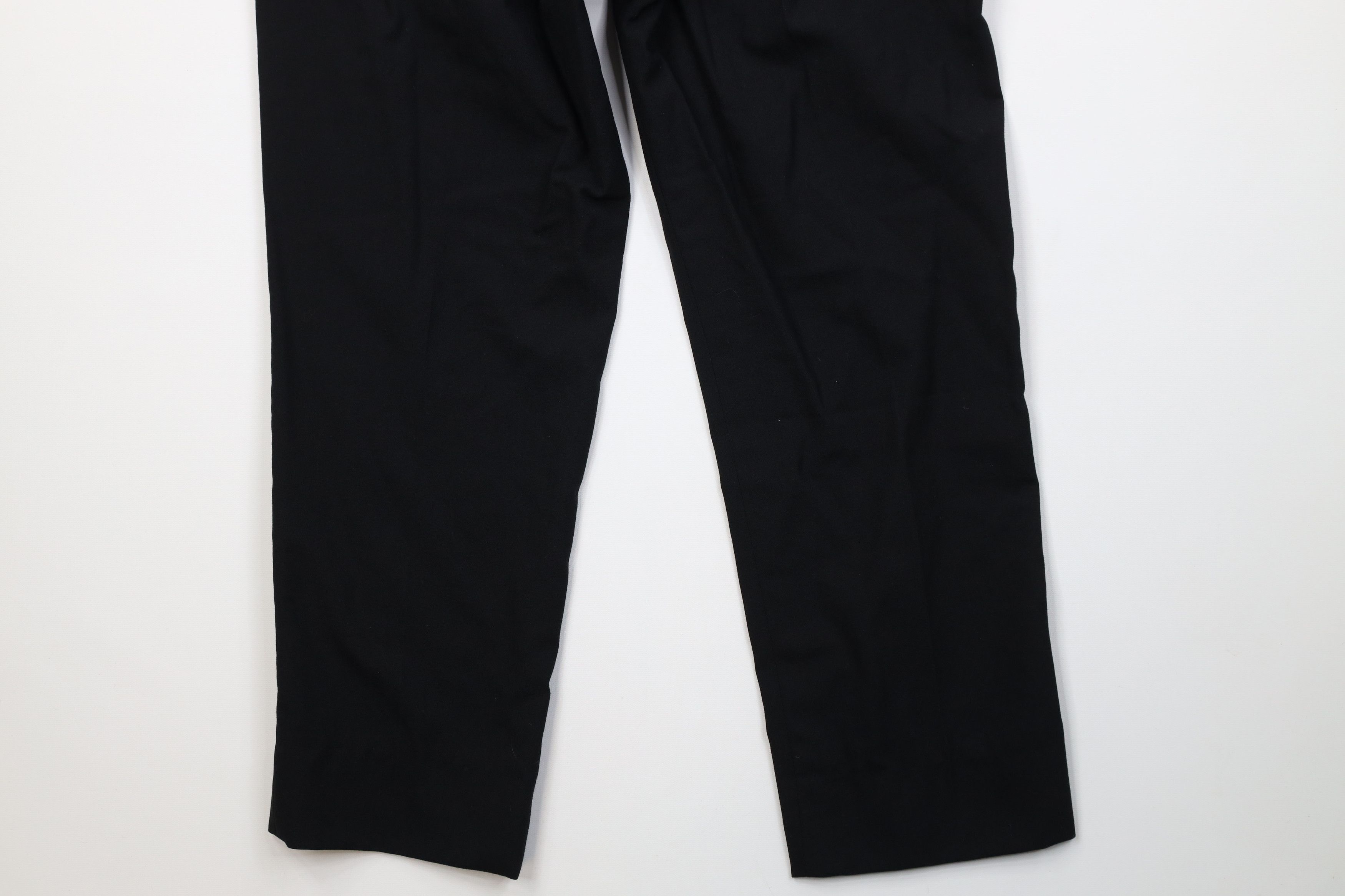 Vintage Vintage 50s Streetwear Satin Tuxedo Pants Trousers Black USA Size US 35 - 12 Thumbnail