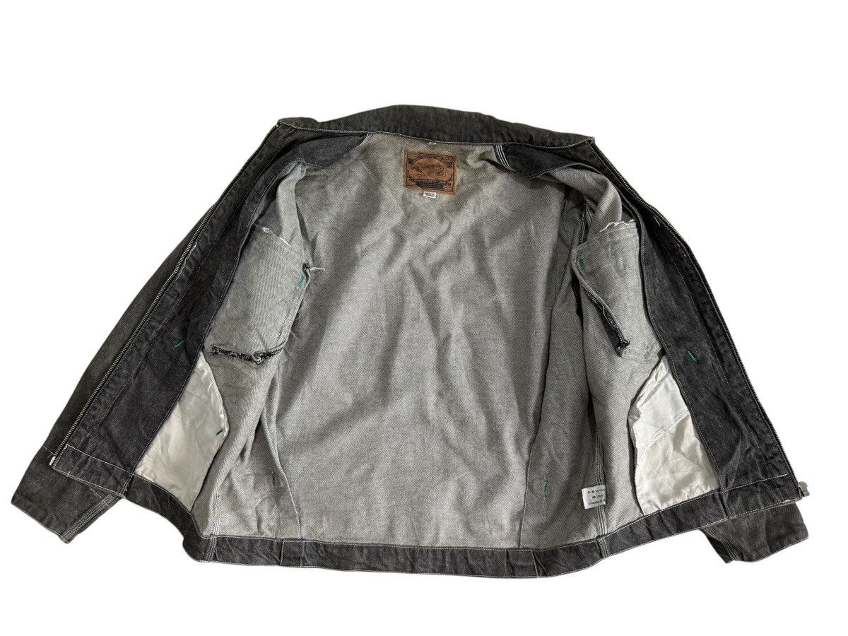 Kapital Japan Brand Kearney House Black Distress Jacket Size US L / EU 52-54 / 3 - 8 Thumbnail