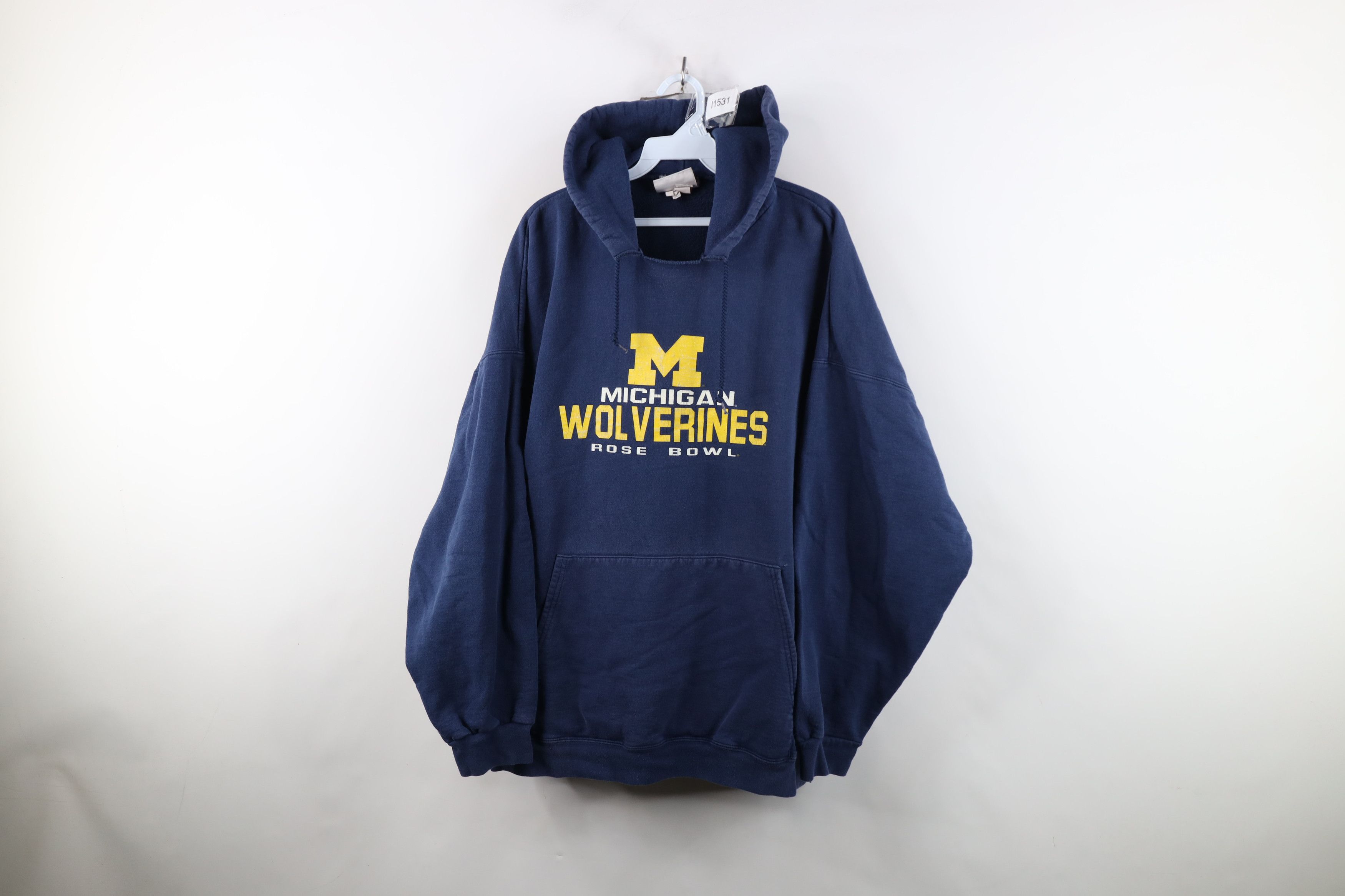 Vintage Vintage University of Michigan Football Rose Bowl Hoodie Size US XXL / EU 58 / 5 - 1 Thumbnail