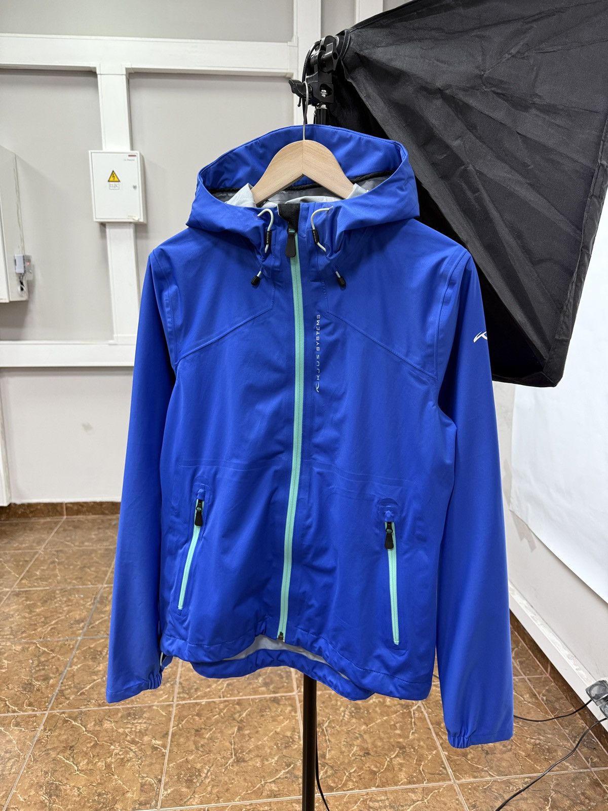 🇨🇭 Kjus System Membrane Ski Jacket Hooded Woman’s Outdoor Y2K
