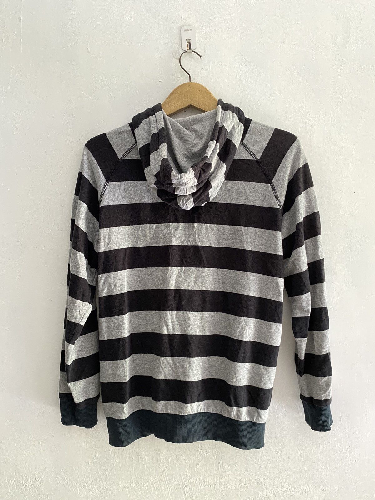 If Six Was Nine × Japanese Brand × Le Grande Bleu (L.G.B.) Japanese E-junior striped hoodie Size US L / EU 52-54 / 3 - 3 Thumbnail