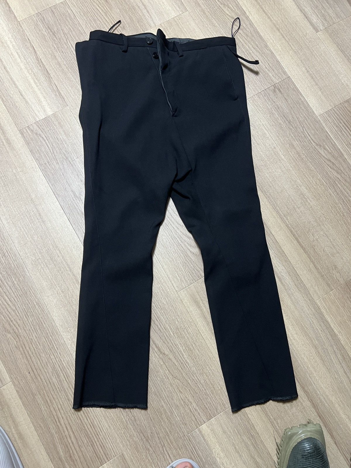 Carol Christian Poell Unlined Low Splits Trousers Size US 32 / EU 48 - 1 Thumbnail