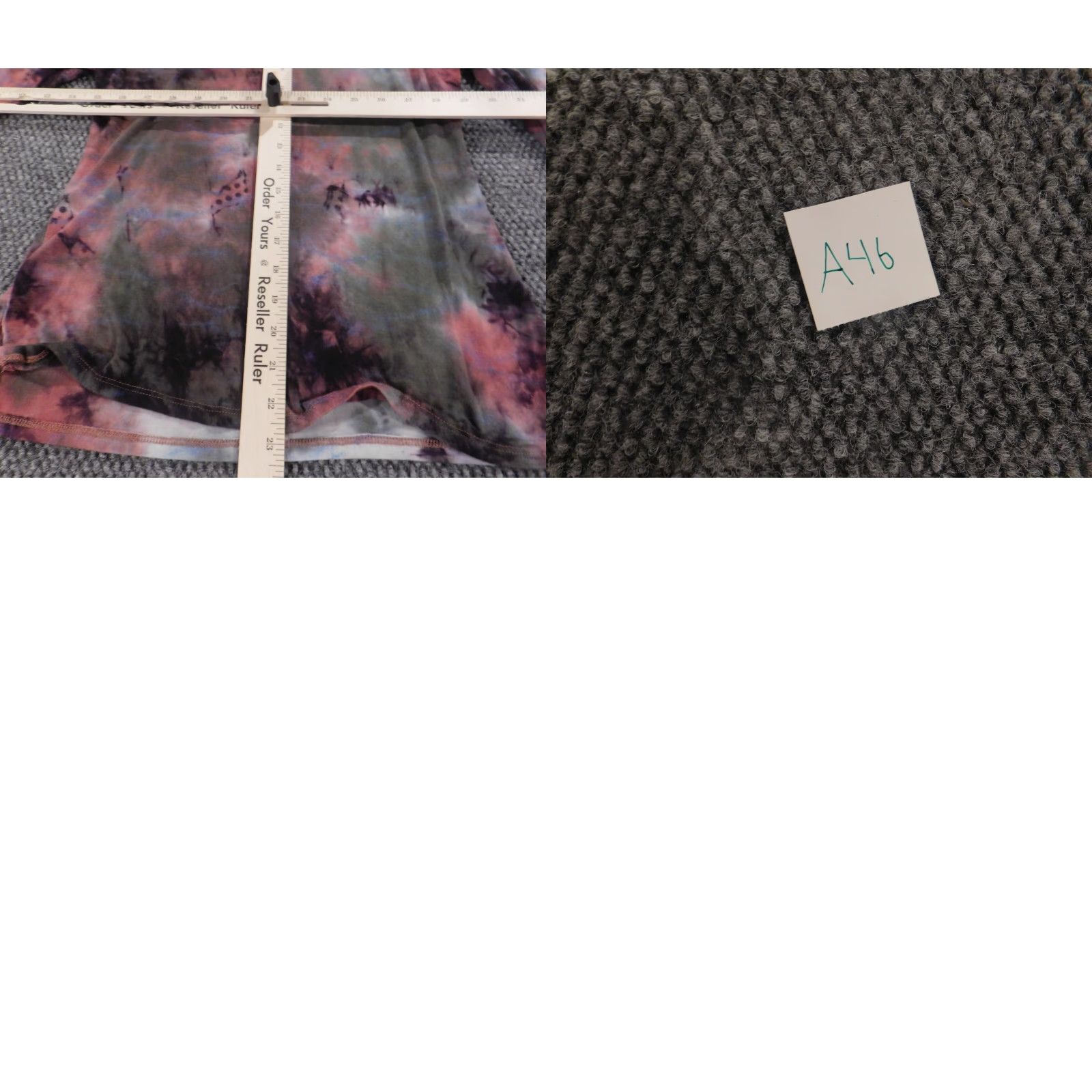 Vintage Entro Blouse Womens L Gray Floral Round Neck Pullover Stretch Bell Sleeve Casual Modern Basic Size L / US 10 / IT 46 - 9 Thumbnail