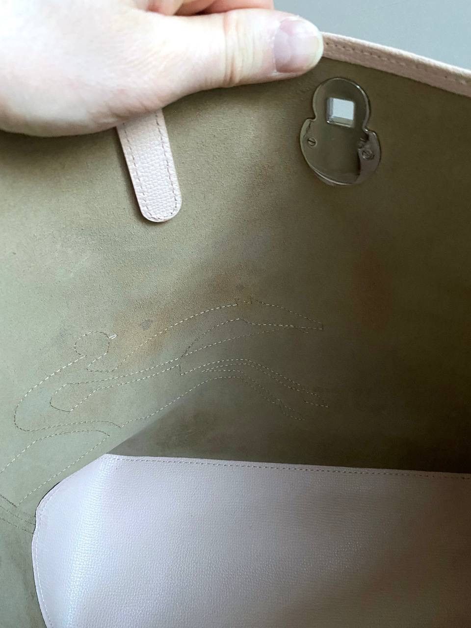 Longchamp Longchamp Shop It Tote Leather Light Pink Hand Bag Size ONE SIZE - 20 Thumbnail