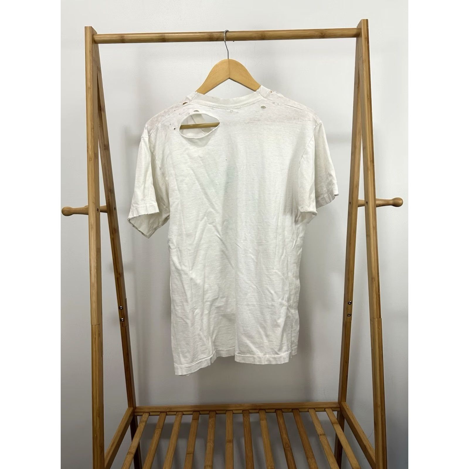 Vintage VTG 80s Air Gecko Basketball 23 Worn Distressed T-Shirt Mens Size US L / EU 52-54 / 3 - 2 Thumbnail