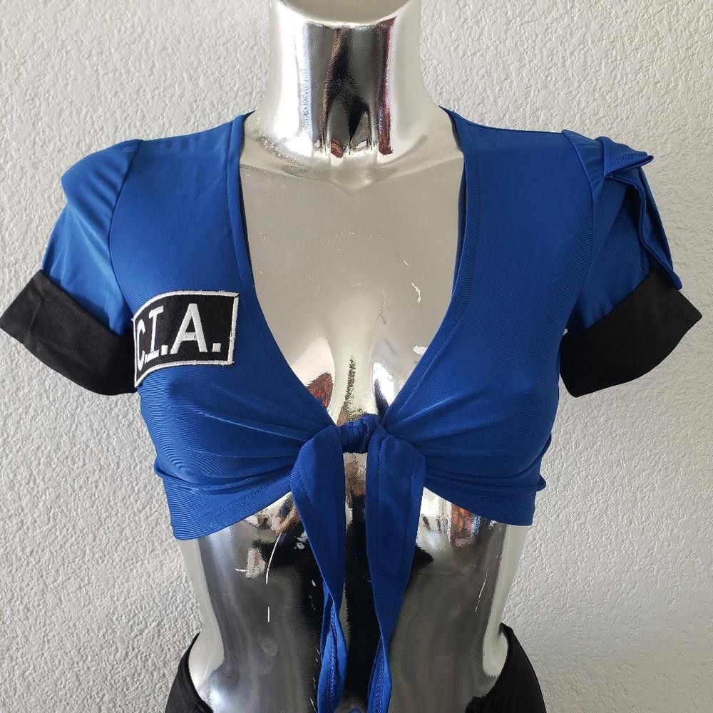 Designer Sexy C.I.A. Operations Adult Costume Size ONE SIZE - 2 Thumbnail