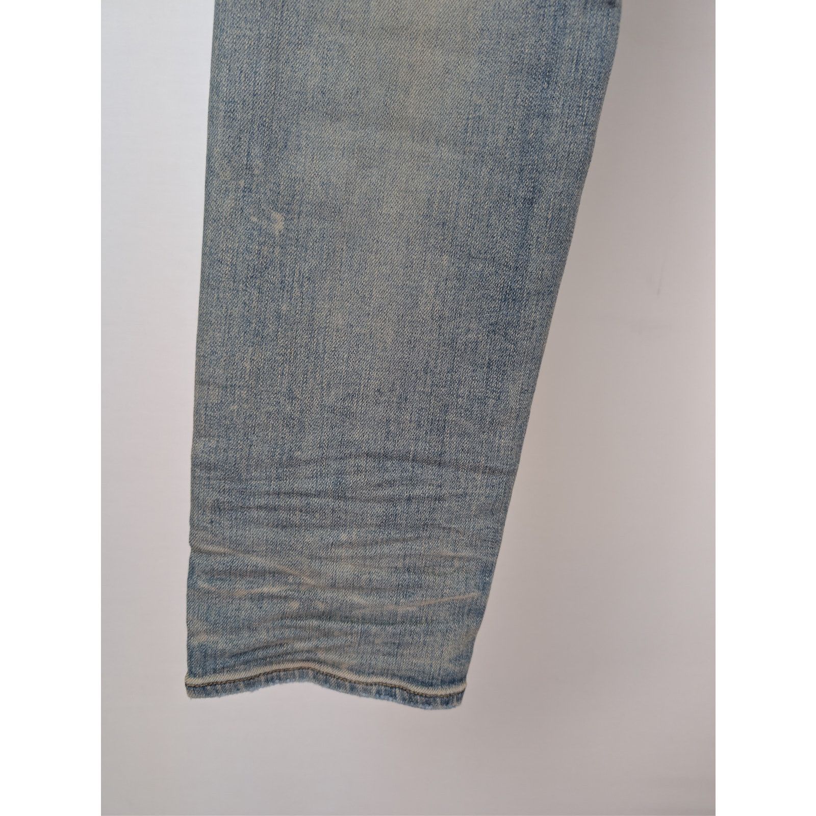 Amiri o1rshd1 Old English Logo Jean Denim Jeans Clay Indigo Size US 34 / EU 50 - 17 Thumbnail