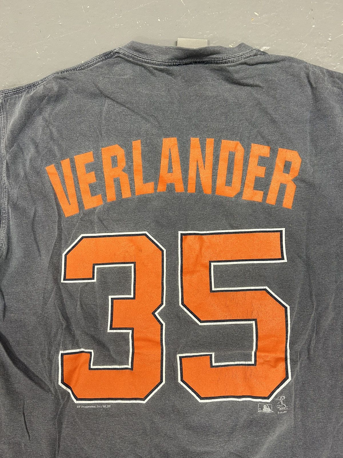 MLB × Vintage Crazy Vintage Y2K Justin Verlander Detroit Tigers Tee Shirt Size US M / EU 48-50 / 2 - 2 Thumbnail