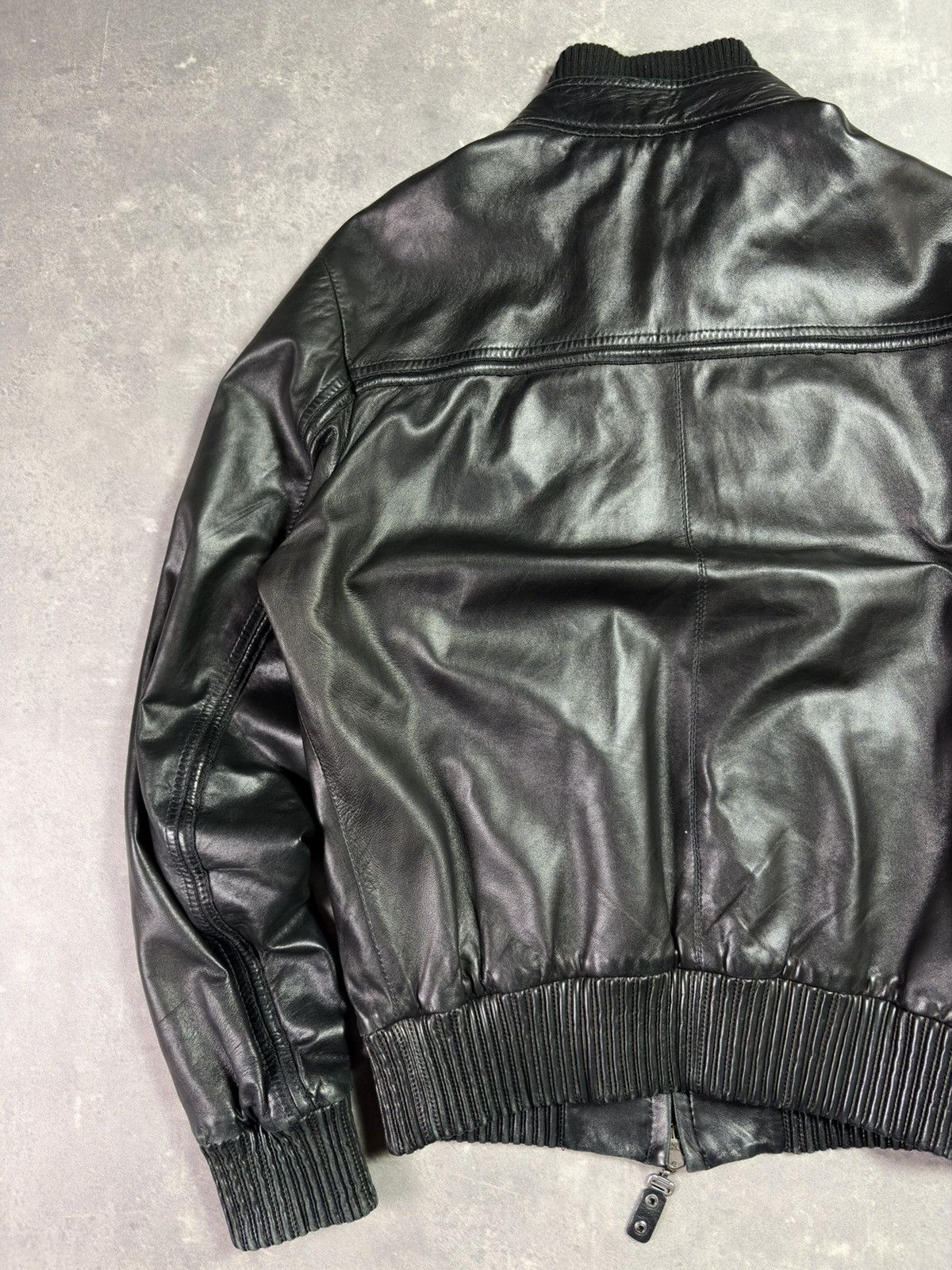 Just Cavalli 00s Just Cavalli Leather Bomber Jacket M L Archive Size US M / EU 48-50 / 2 - 18 Thumbnail
