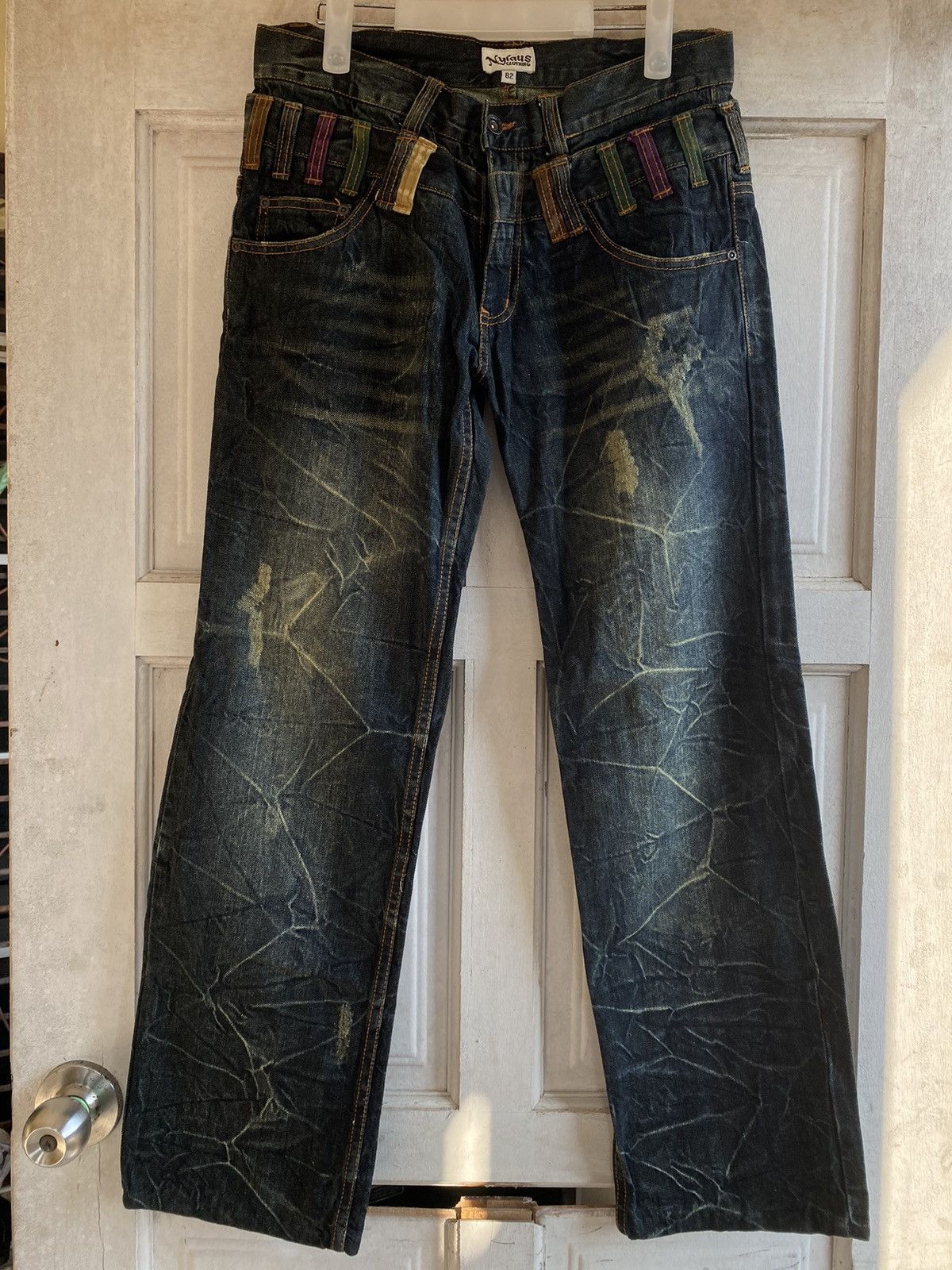 Japanese Brand Nylus Double Waist Size US 30 / EU 46 - 1 Thumbnail