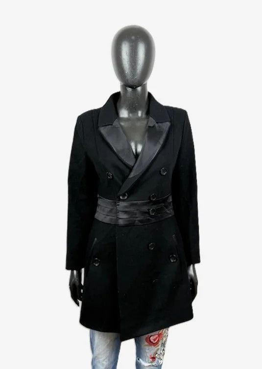 Giacca Patrizia Pepe Doppiopetto Nera Donna 42 - S