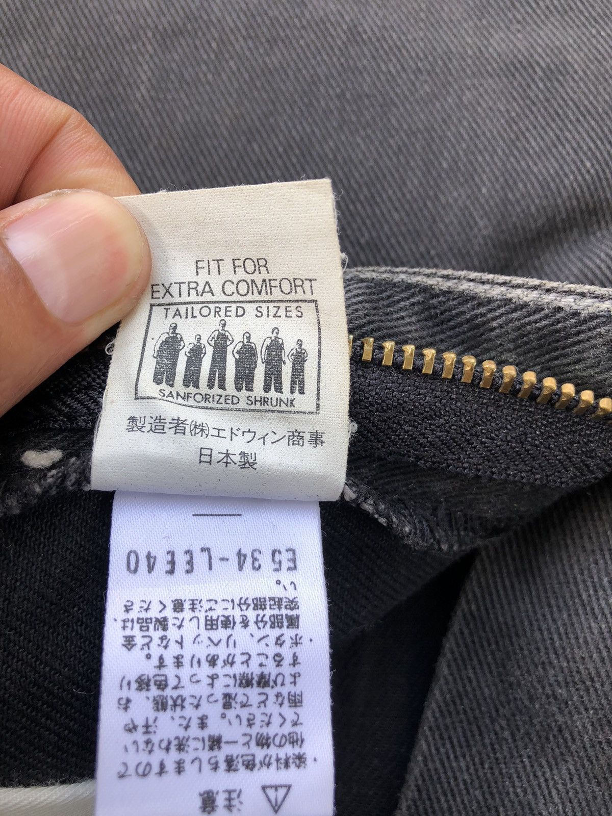 If Six Was Nine Japanese Lee Flared Jeans Distressed Jeans Size US 30 / EU 46 - 17 Thumbnail