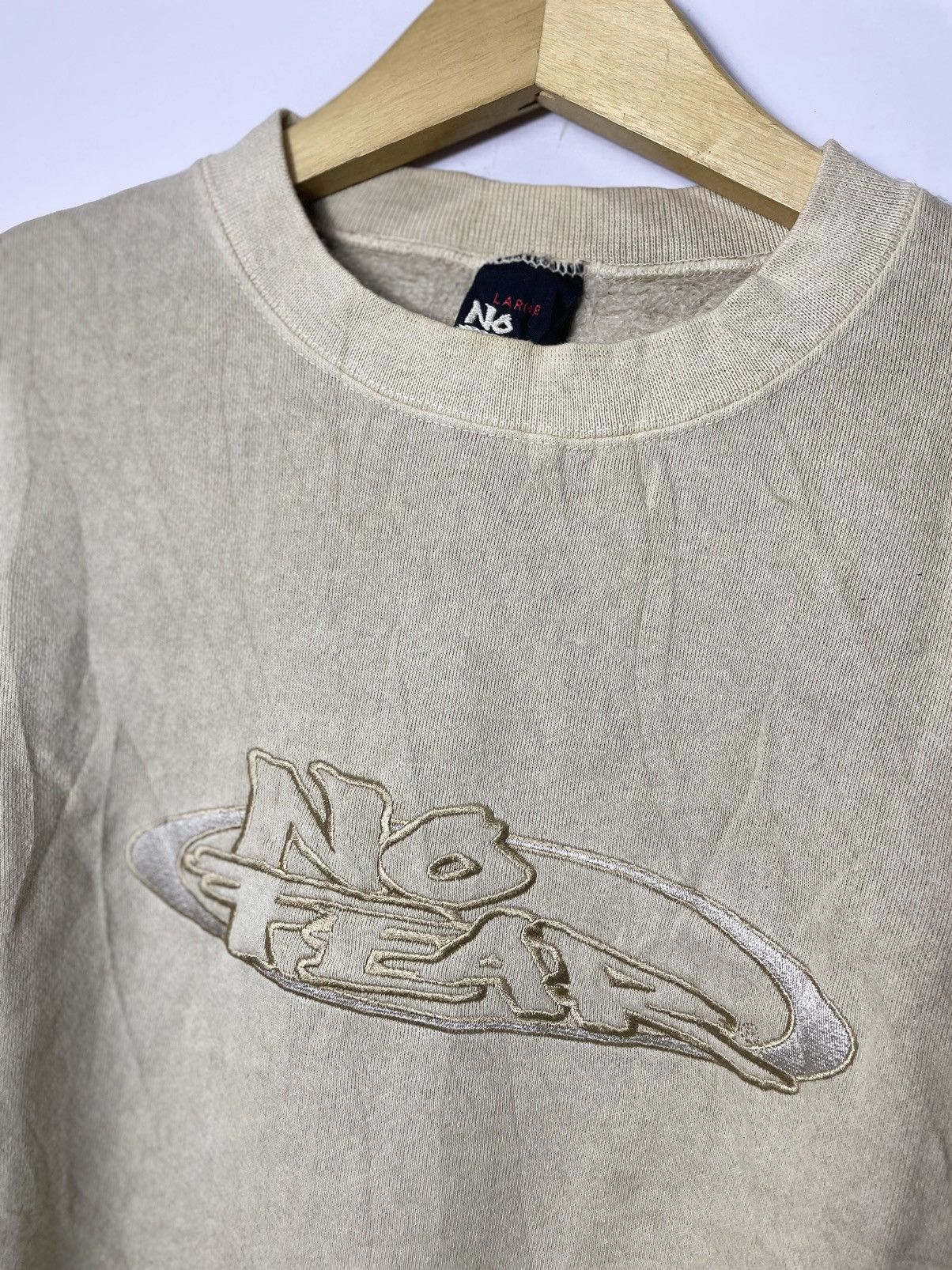 No Fear 🔥RARE🔥 90s No Fear Crewneck Made In USA Size US L / EU 52-54 / 3 - 2 Thumbnail