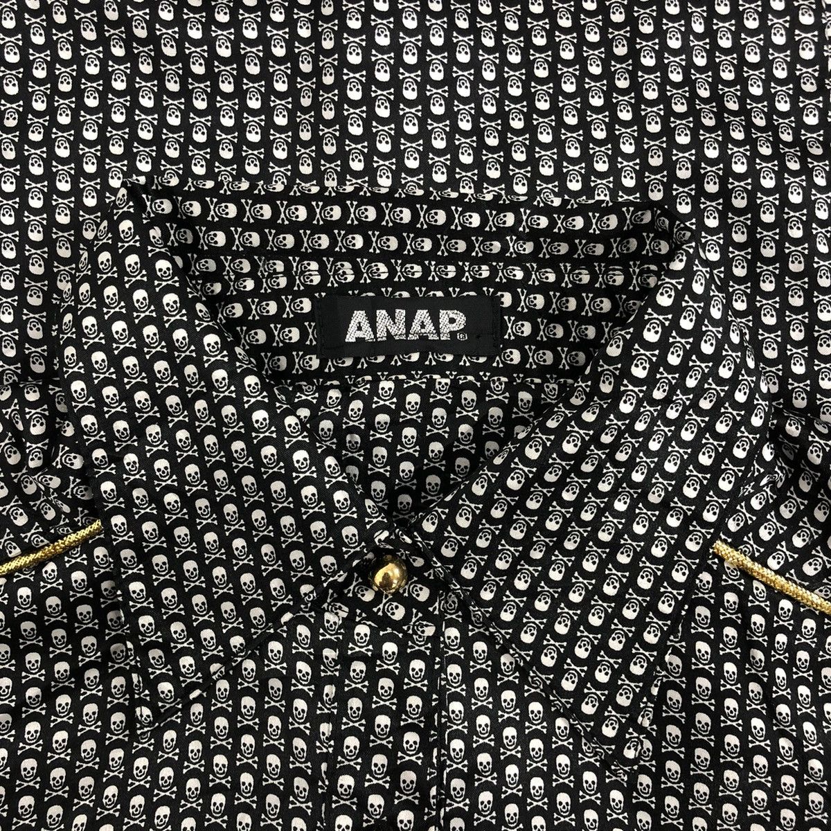 Japanese Brand × Seditionaries Rare! Anap Seditionaries Skulls Allover Print Ifsixwasnine Size S / US 4 / IT 40 - 4 Thumbnail