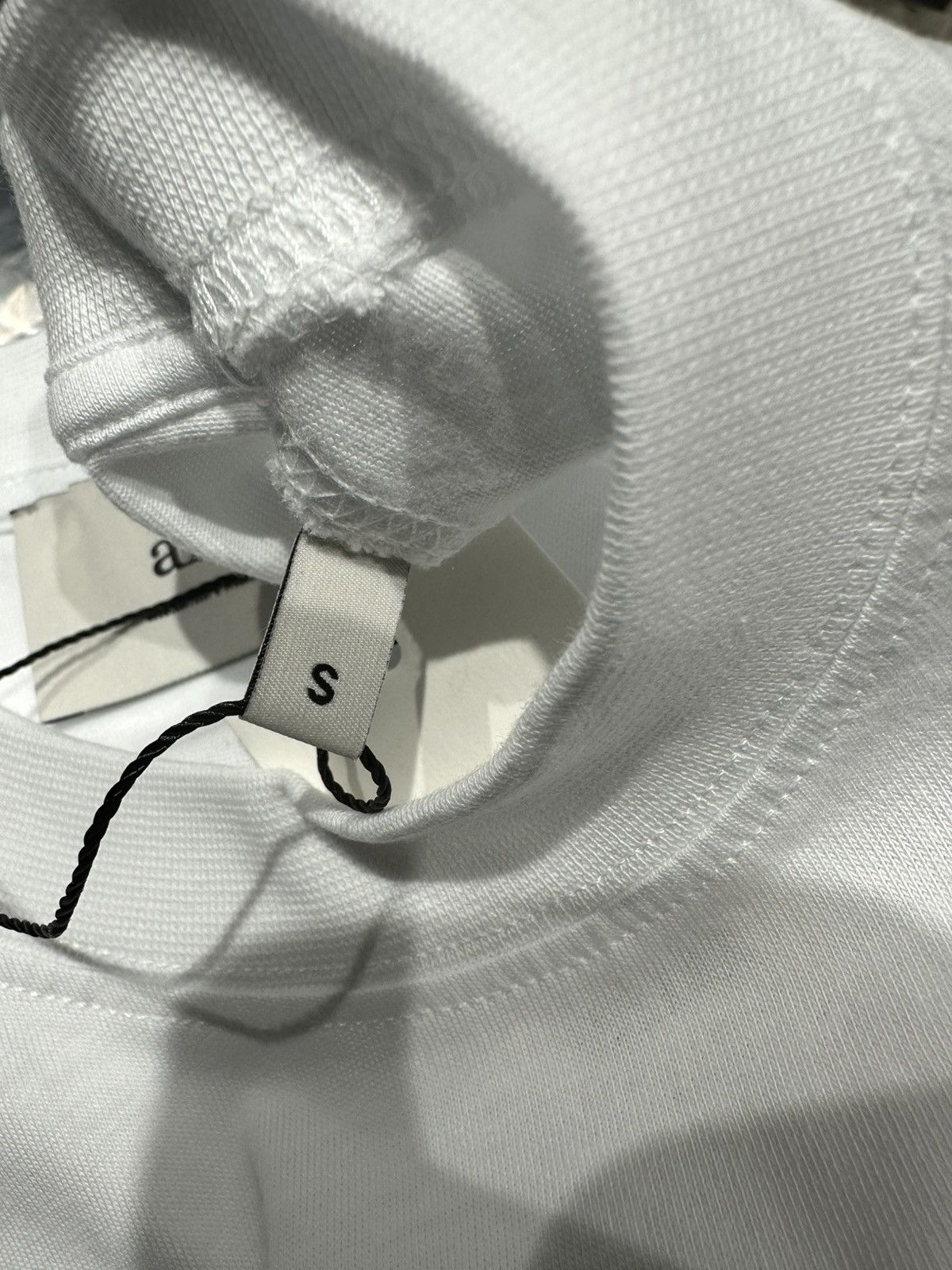 AMI AMI - ADC Tshirt Wool Gabardine White Size US S / EU 44-46 / 1 - 3 Thumbnail