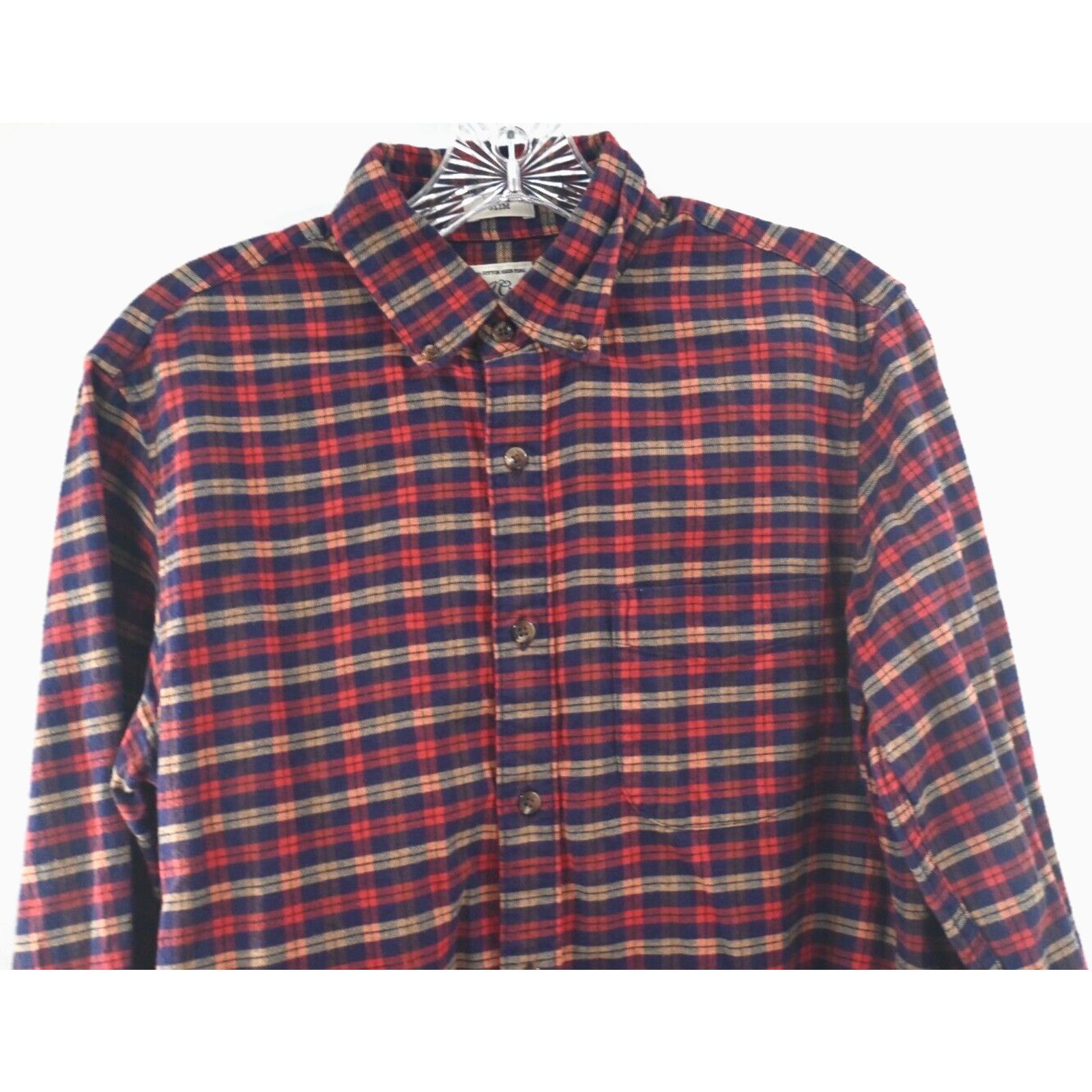 J.Crew J.Crew Slim Shirting Check Plaid Flannel Shirt Button Small Size US S / EU 44-46 / 1 - 3 Thumbnail