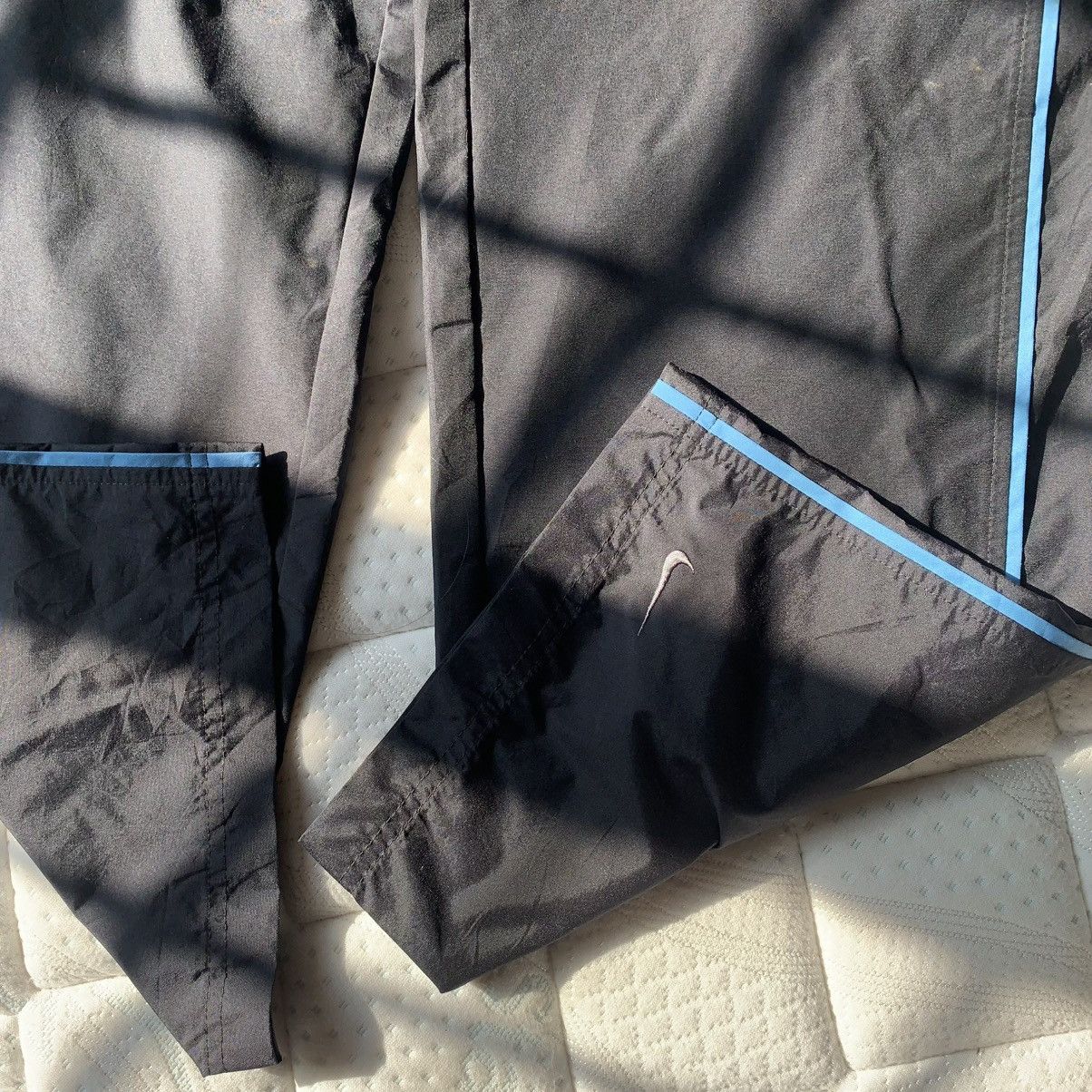 Nike Vintage Nike Swoosh Baggy Track Pants 🍒 Size US 35 - 3 Thumbnail