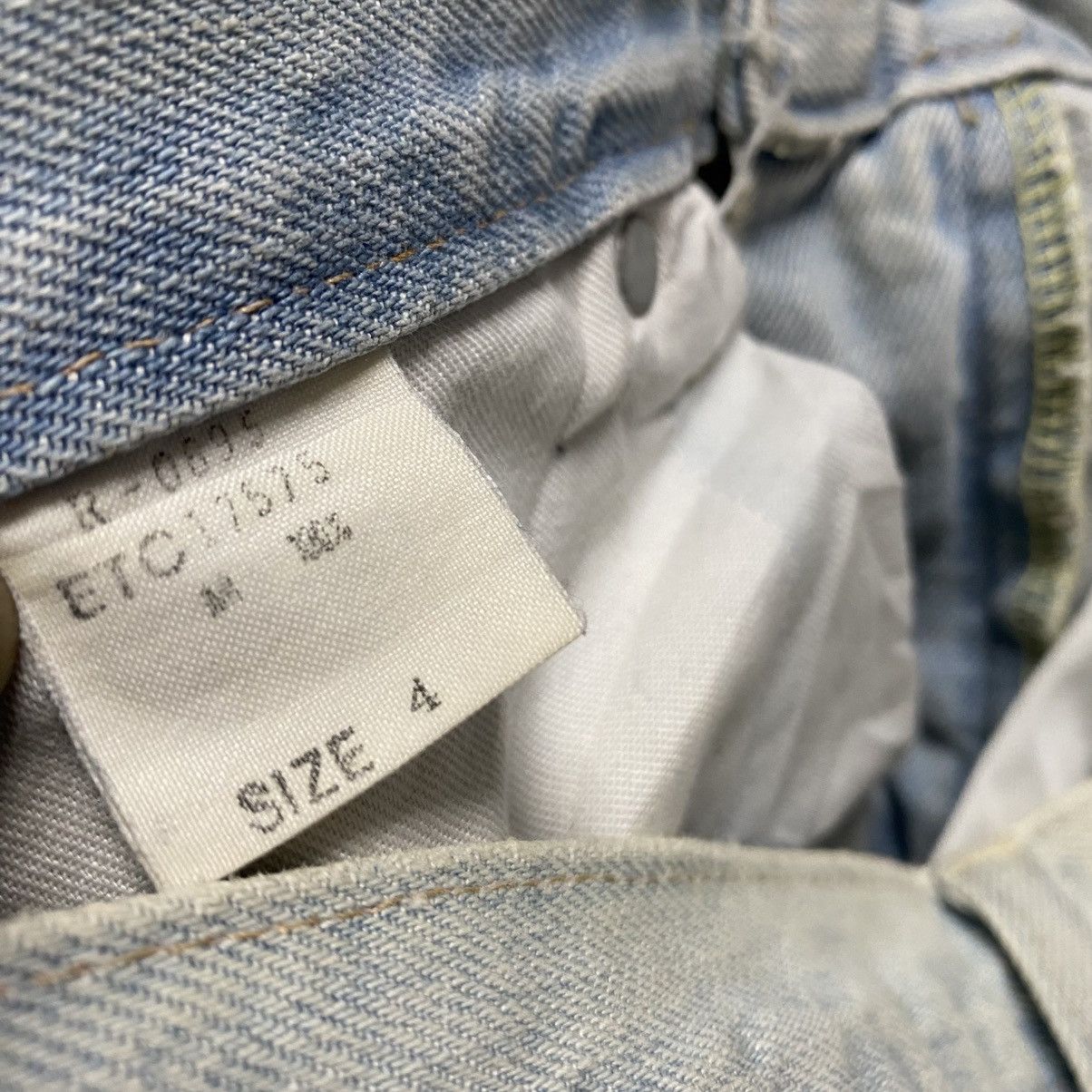Japanese Brand RNA SLANG Denim Distressed Patchwork Jeans Size US 30 / EU 46 - 21 Thumbnail