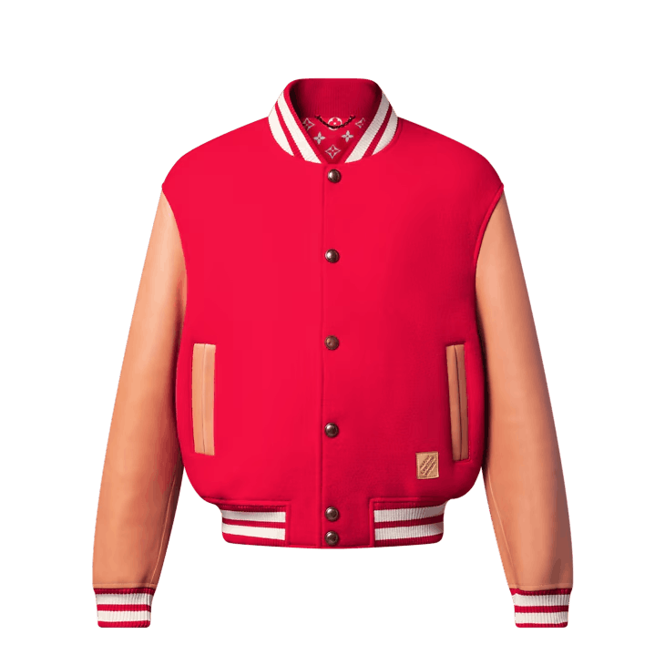 VVN Leather Varsity Jacket