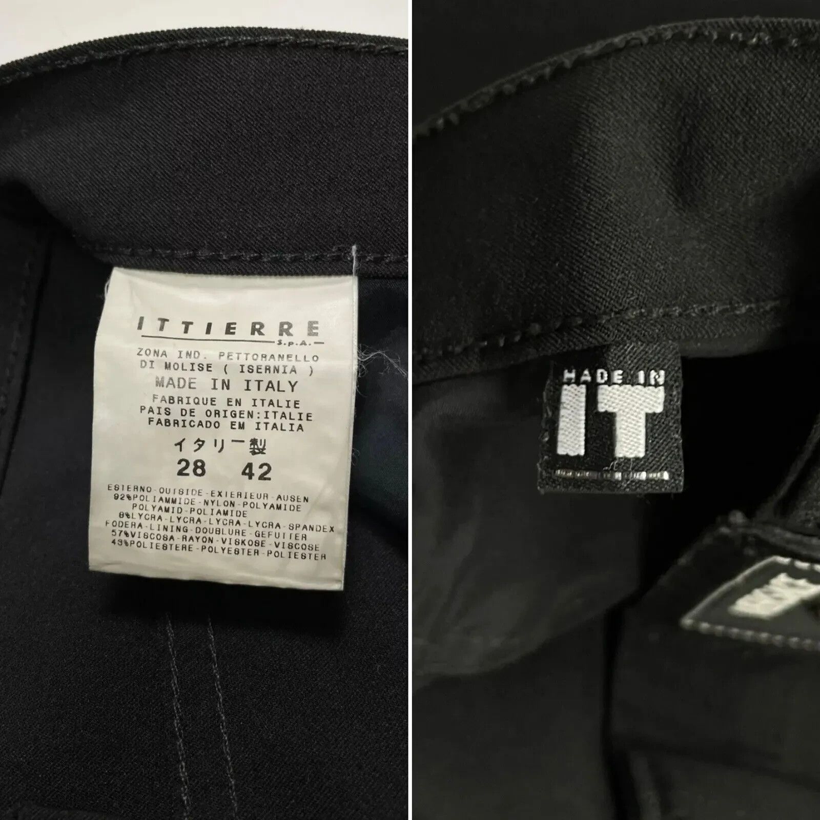 Versace Jeans Couture Vintage 1990s Versace Jeans Couture Womens Pants Logo Size 28" / US 6 / IT 42 - 12 Thumbnail