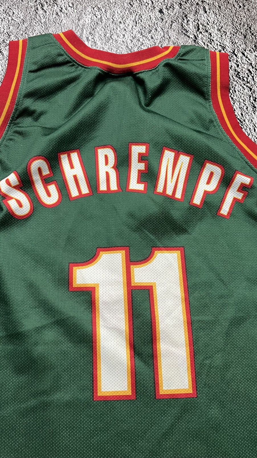 Champion RARE‼️Seattle Supersonics NBA Detlef Schrempf champion jersey Size US M / EU 48-50 / 2 - 8 Thumbnail