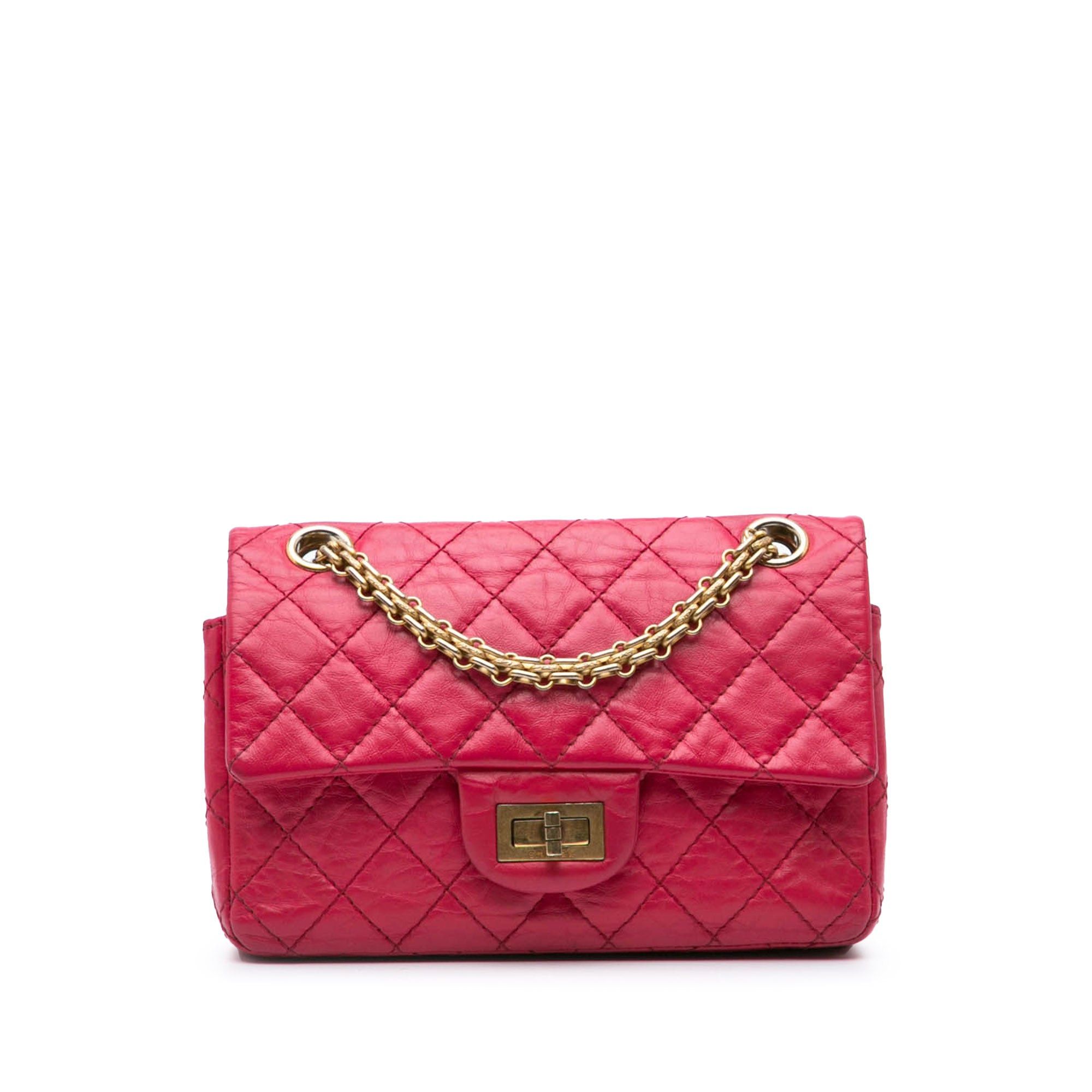 Chanel Chanel Mini Reissue 2.55 Calfskin Flap Pink Size ONE SIZE - 1 Thumbnail