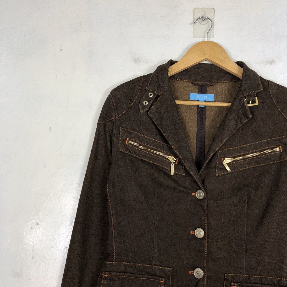 Escada × Escada Sport × Other Escada Bondage Style Punk Jacket Size US M / EU 48-50 / 2 - 6 Thumbnail