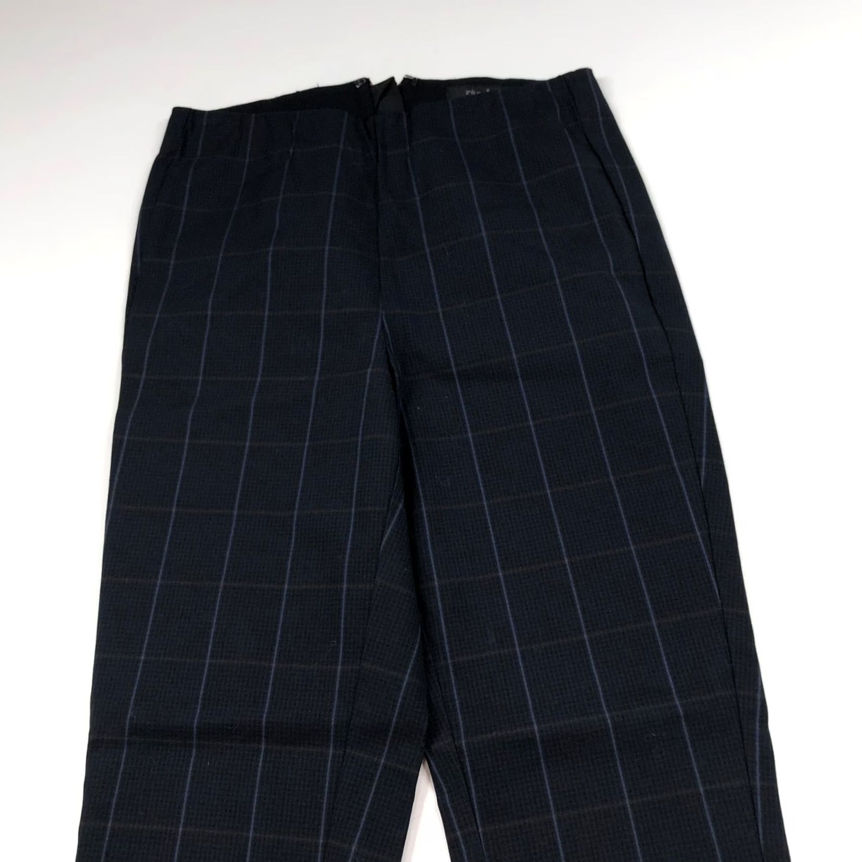 Rag & Bone rag & bone 2 (fit 24W 26L) Mid Rise Dress Pants Back Zip Blue Size 26" / US 2 / IT 38 - 4 Thumbnail