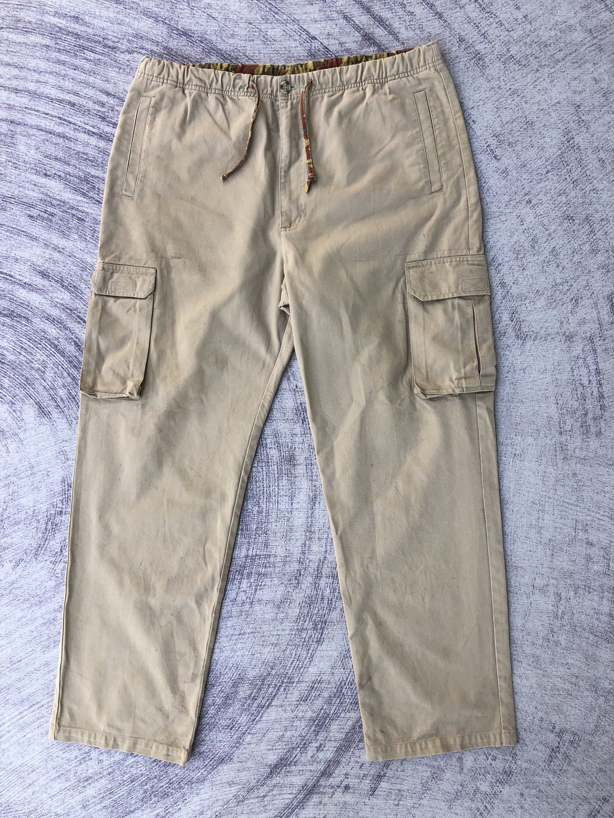 Japanese Brand Caro Pants fifth & corner Stretchable Waist With 6 Pocket Size US 36 / EU 52 - 1 Thumbnail