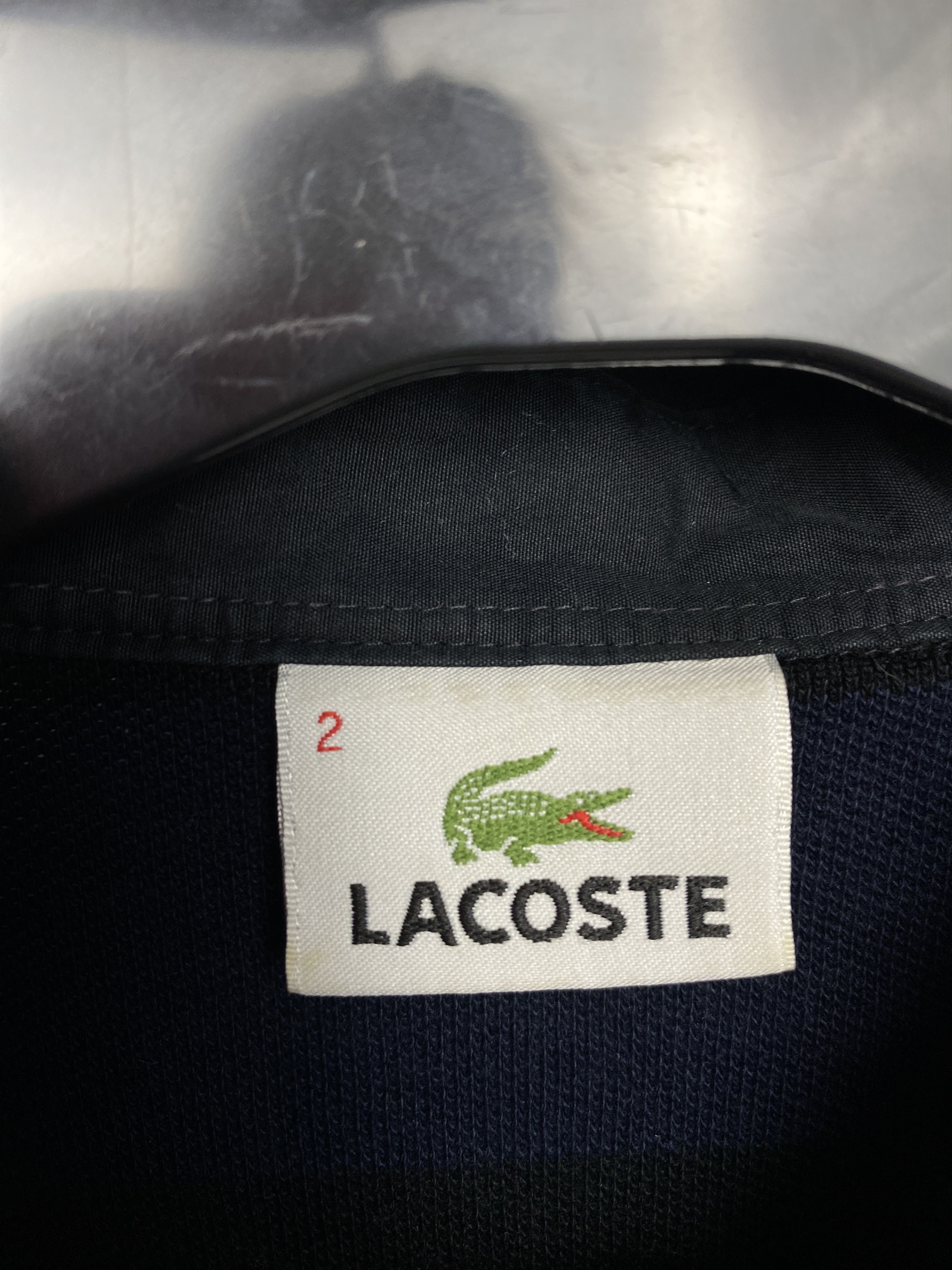 Lacoste × Vintage Lacoste Vintage Mens Long Sleeve Rugby Polo Shirt Size US S / EU 44-46 / 1 - 4 Thumbnail