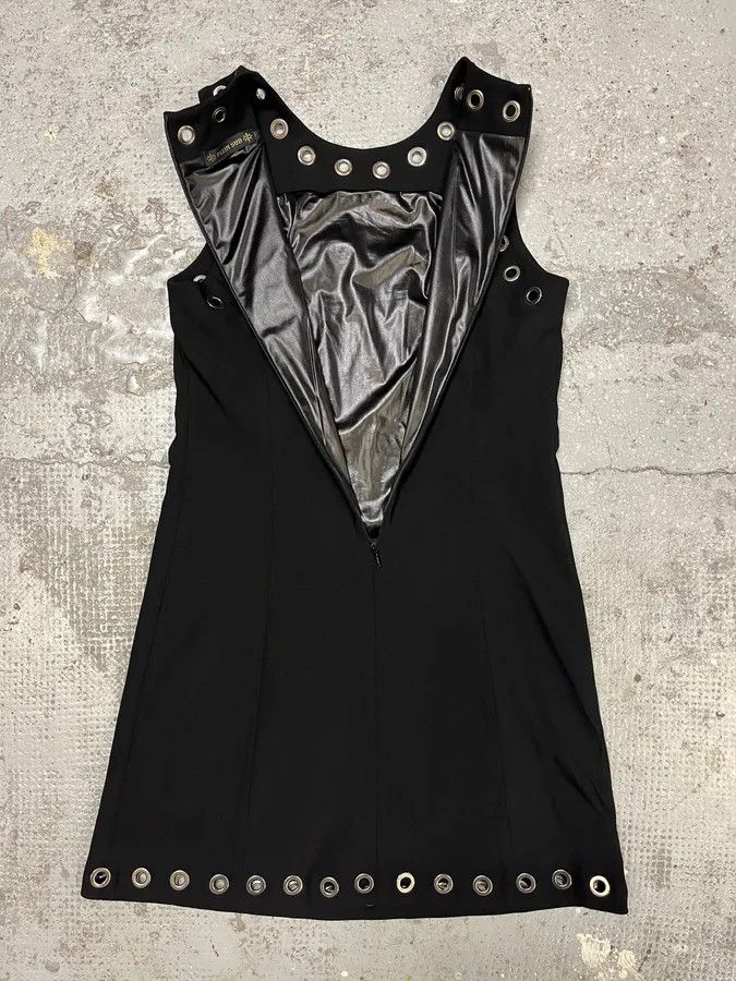 Vintage Plein Sud Studded Black Dress Size S / US 4 / IT 40 - 5 Thumbnail