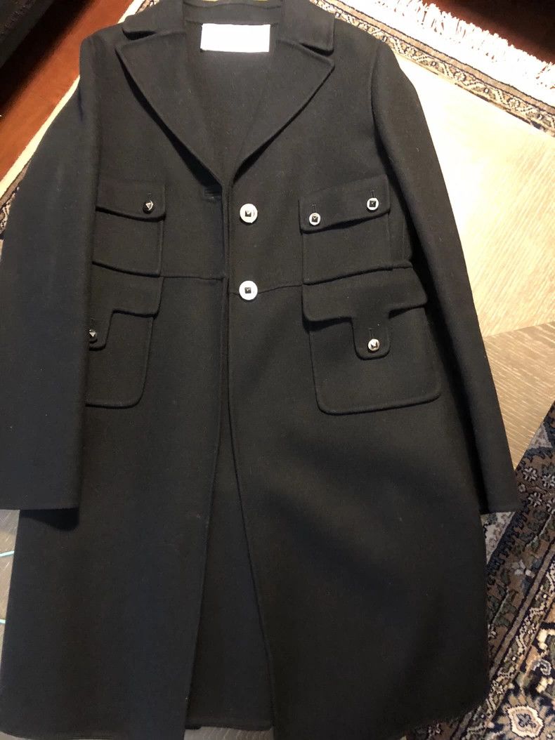 Valentino Valentino Wool Coat Size 42 Size US L / EU 52-54 / 3 - 1 Thumbnail