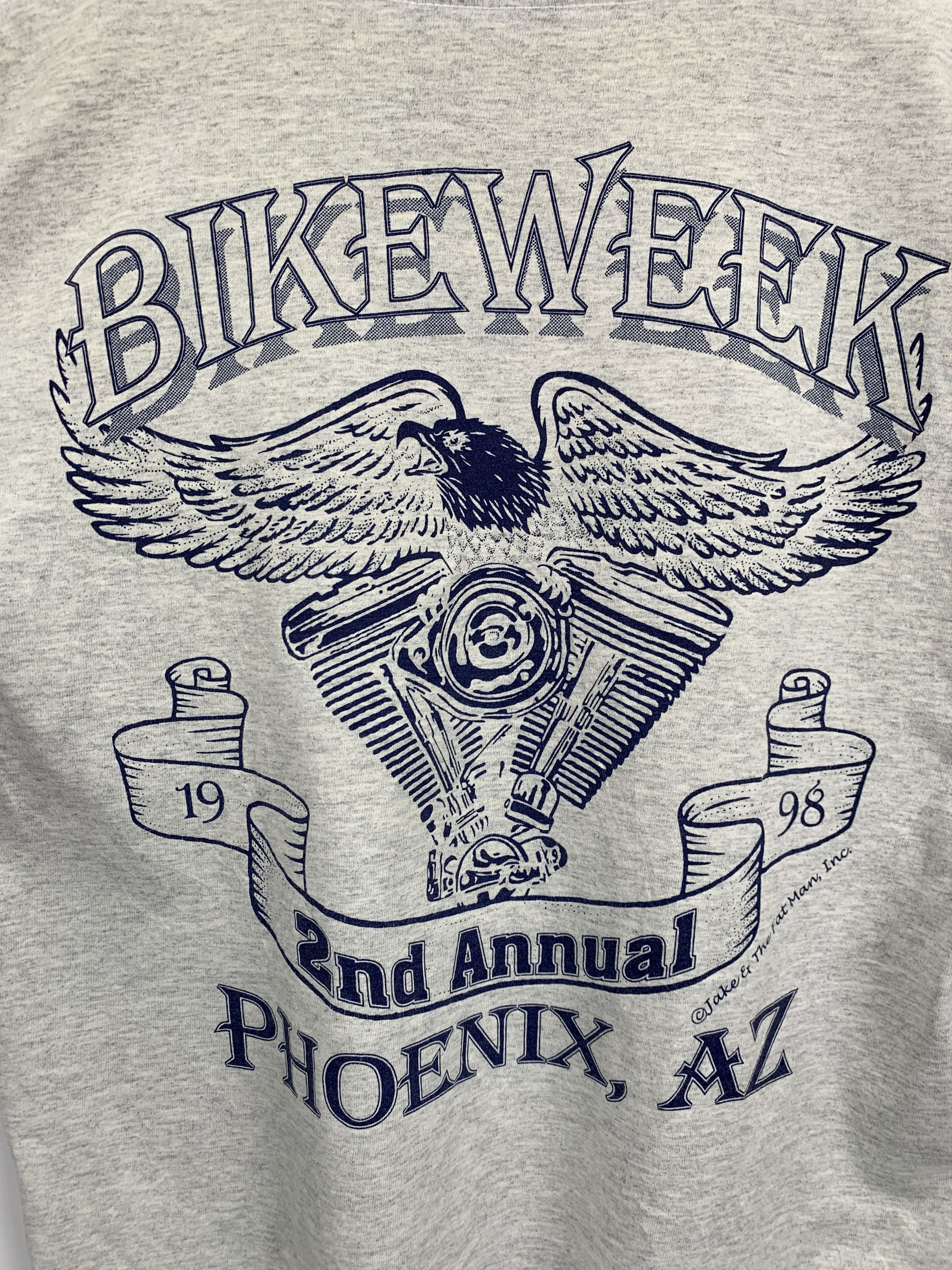 Converse Vintage 90s Converse Bike Week 1998 Long Sleeve Tee TA0043 Size US M / EU 48-50 / 2 - 12 Thumbnail