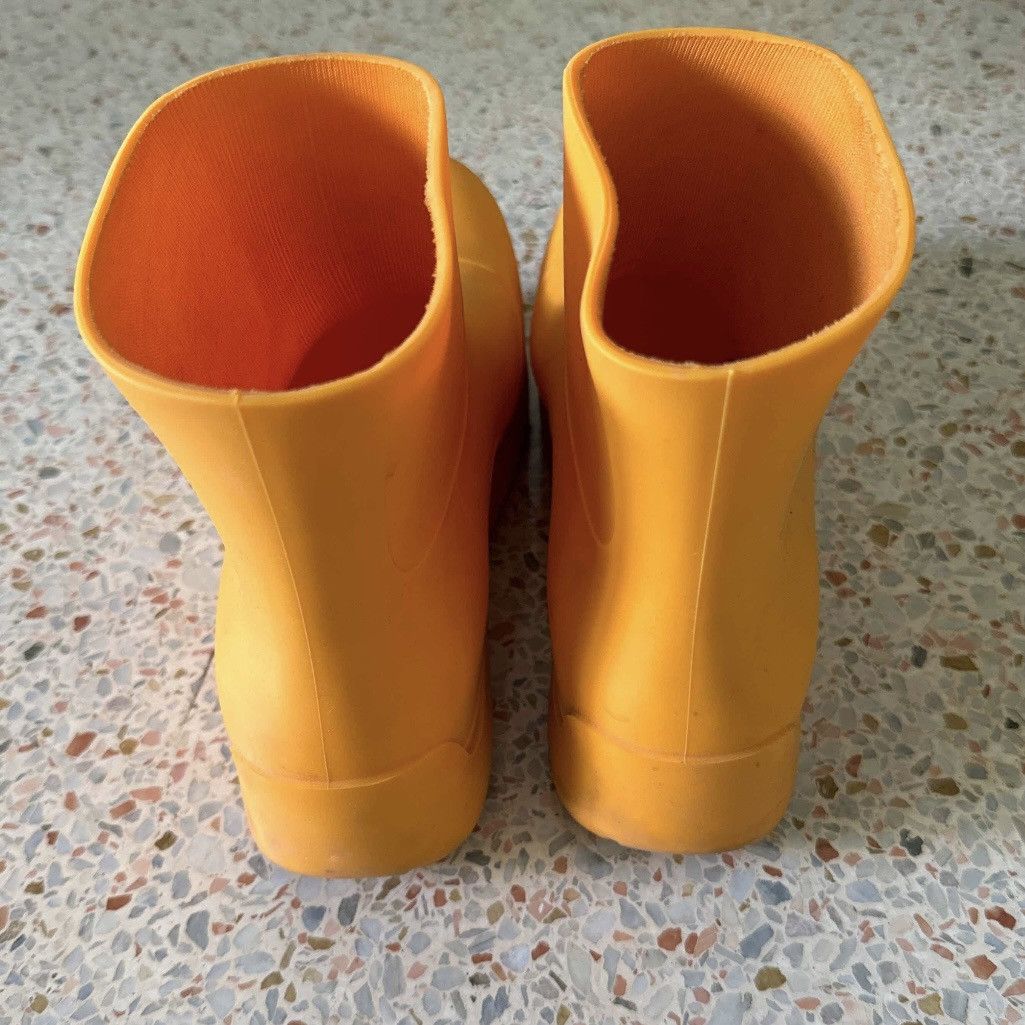Bottega Veneta Puddle Boots 'Tangerine' Size US 8.5 / EU 41-42 - 4 Thumbnail